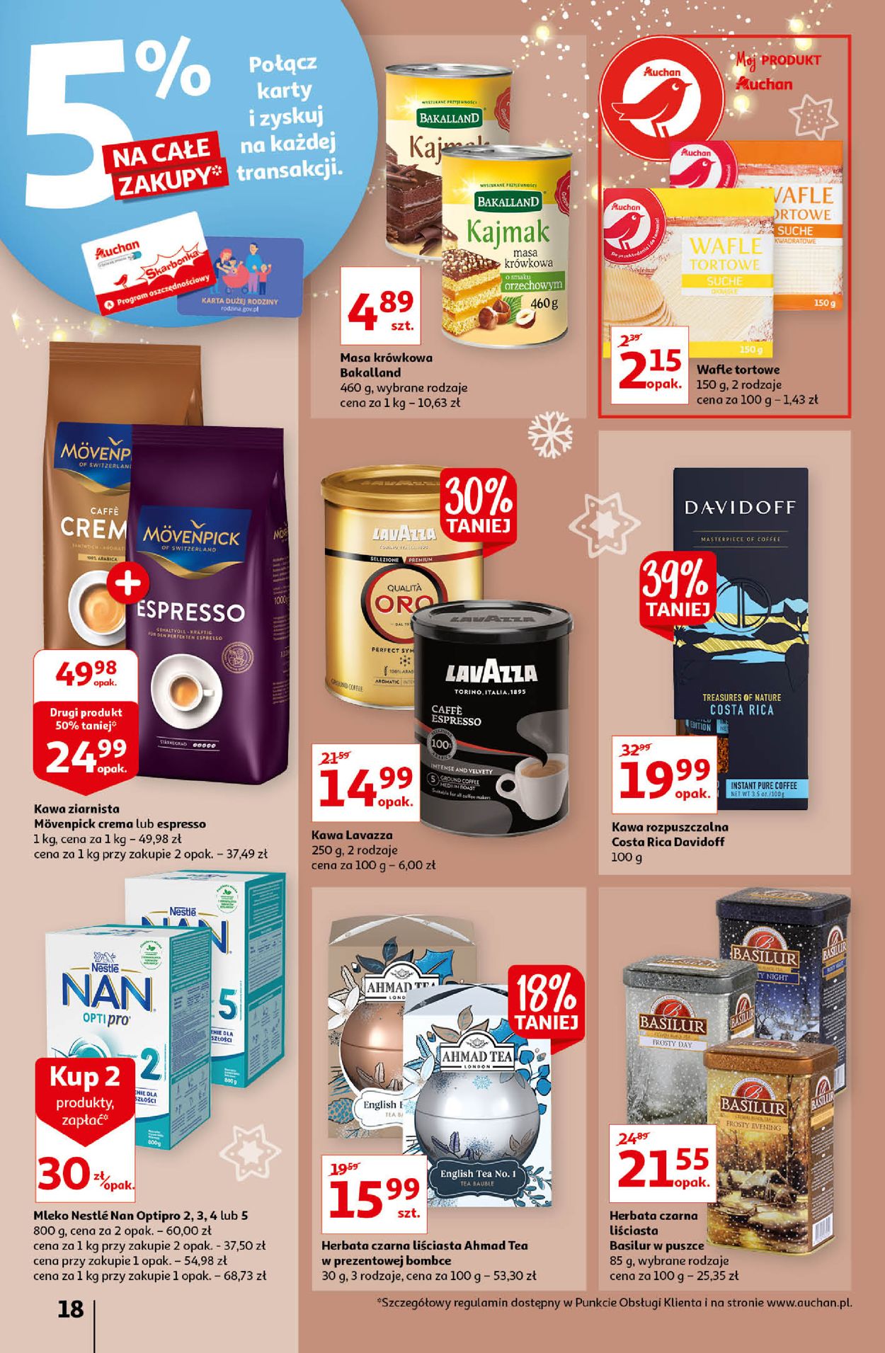 Gazetka promocyjna Auchan ŚWIĘTA 2021 - 09.12-15.12.2021 (Strona 18)