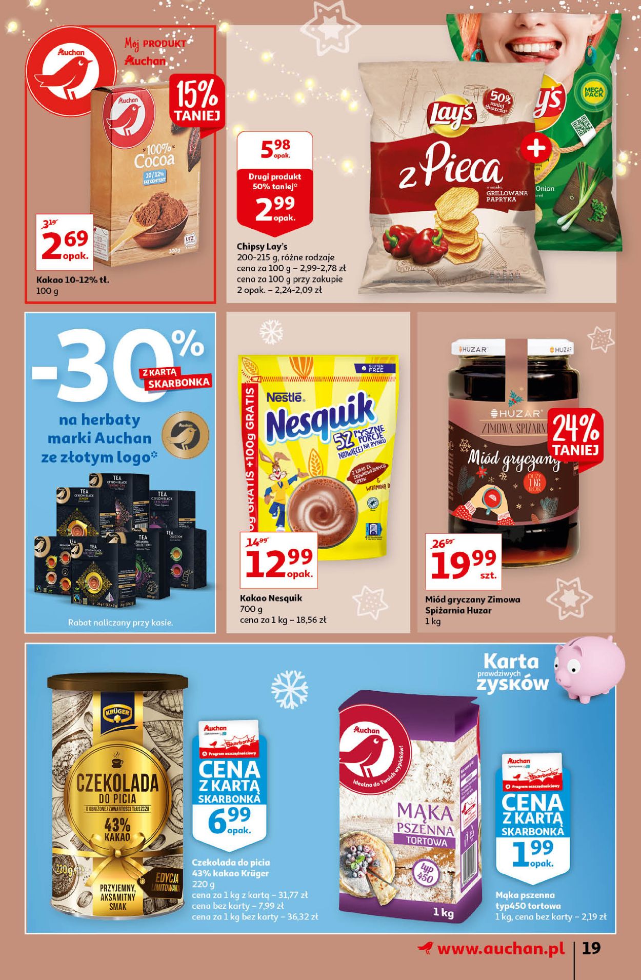 Gazetka promocyjna Auchan ŚWIĘTA 2021 - 09.12-15.12.2021 (Strona 19)