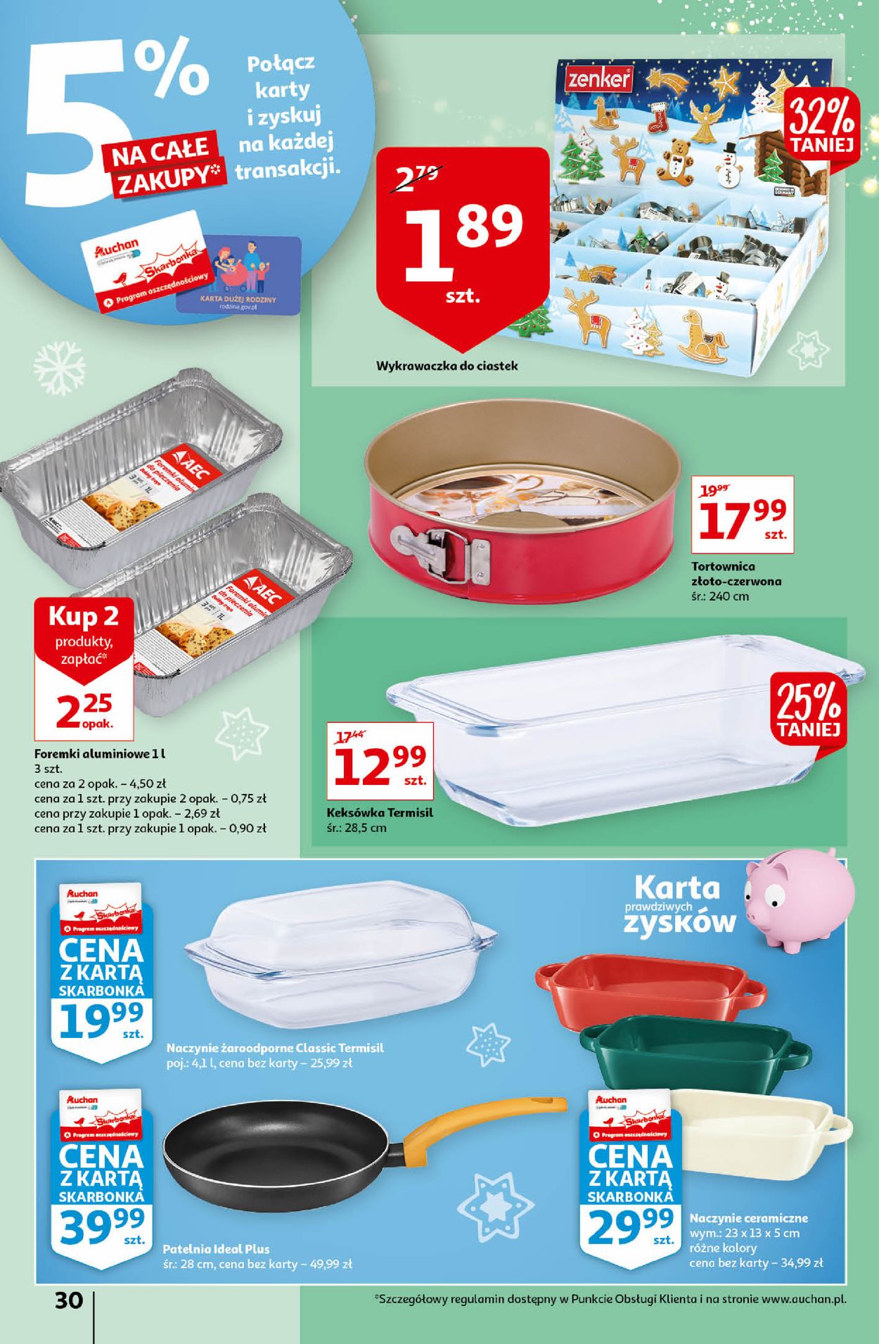 Gazetka promocyjna Auchan ŚWIĘTA 2021 - 09.12-15.12.2021 (Strona 30)