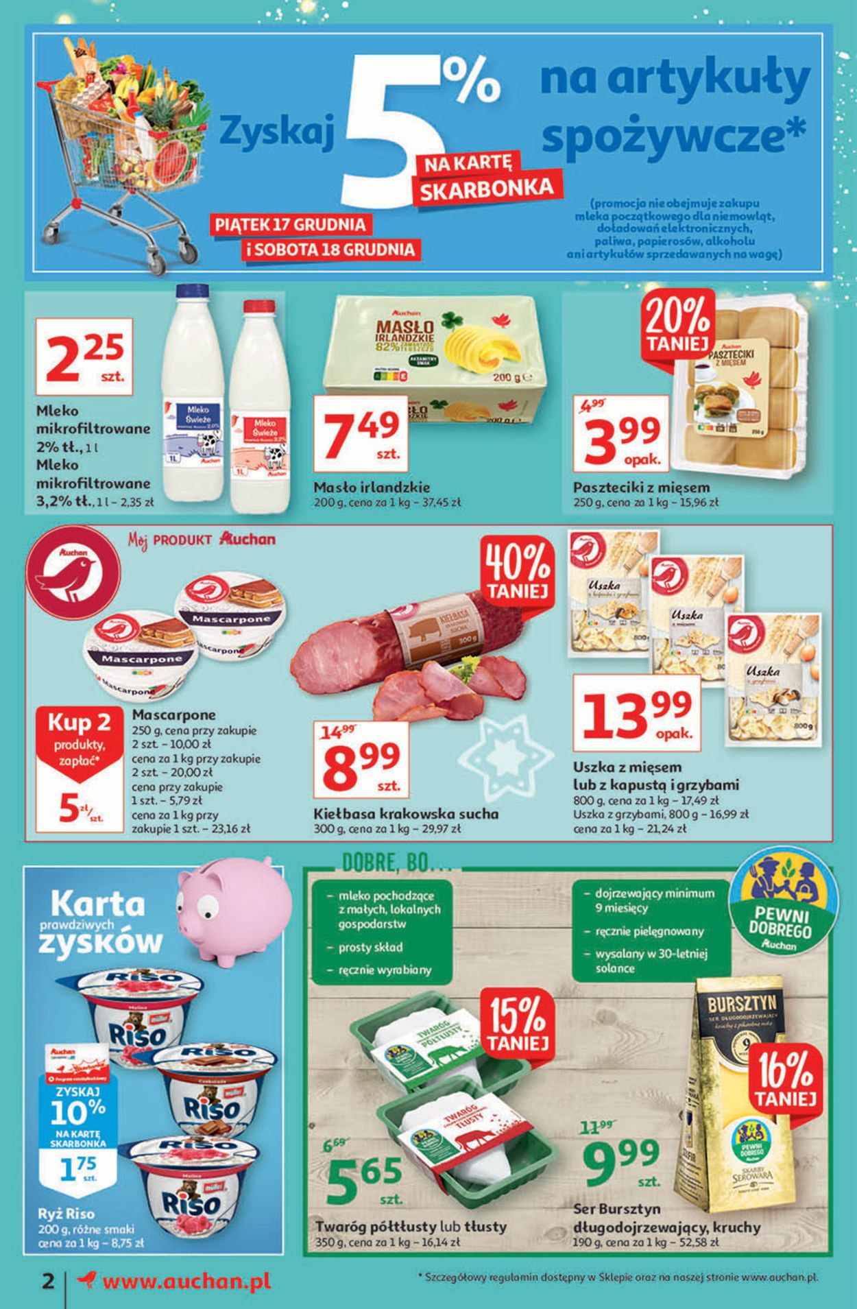 Gazetka promocyjna Auchan ŚWIĘTA 2021 - 16.12-24.12.2021 (Strona 2)
