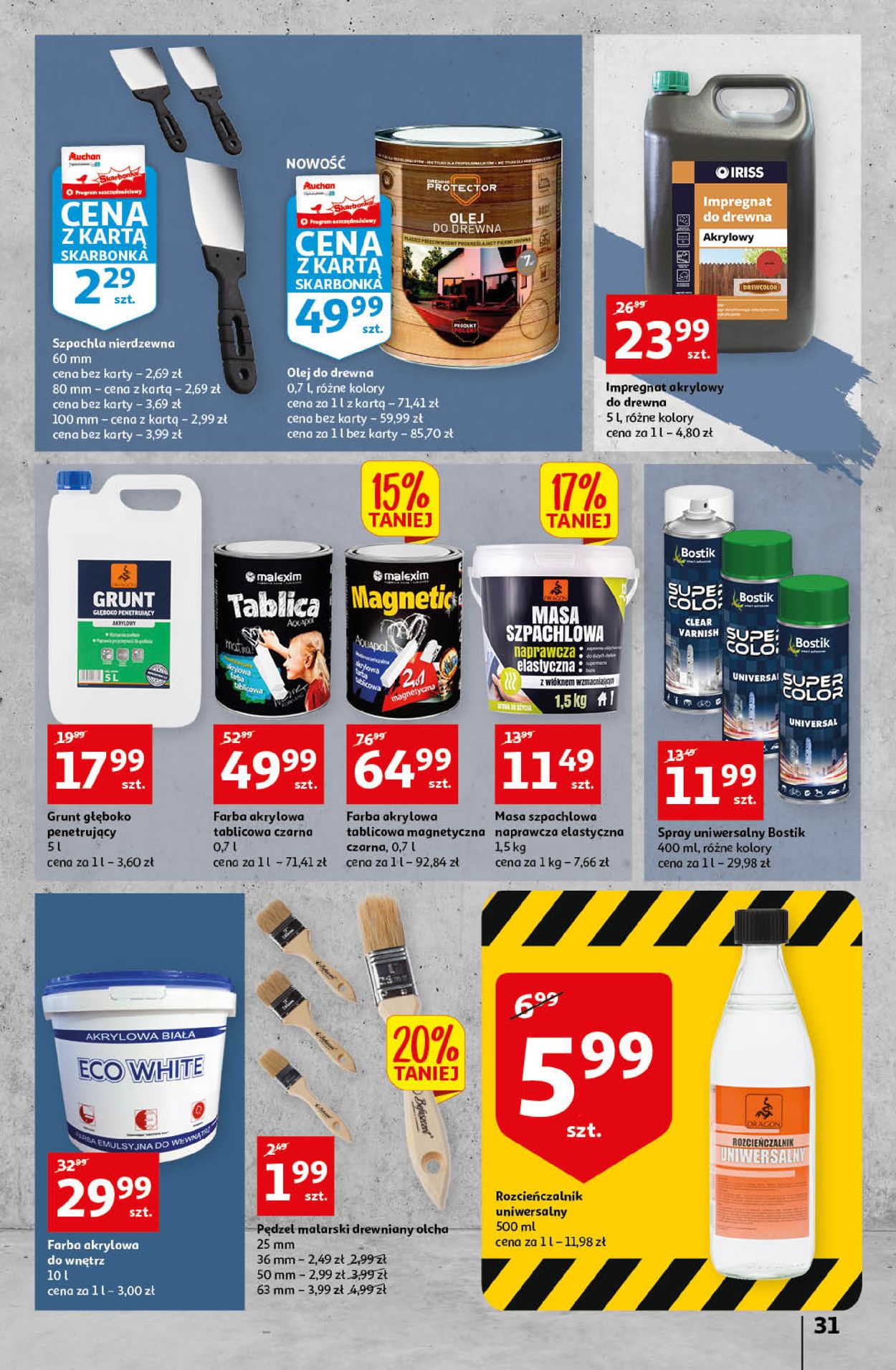 Gazetka promocyjna Auchan - 17.03-23.03.2022 (Strona 31)
