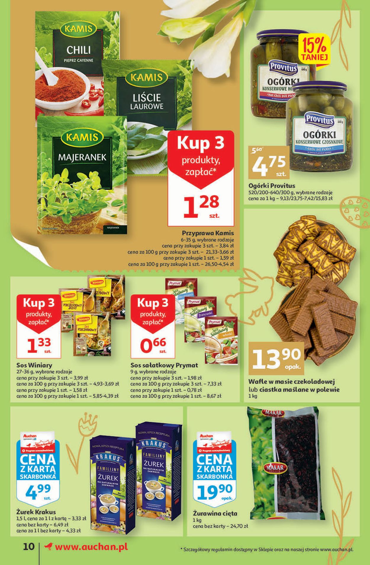 Gazetka promocyjna Auchan WIELKANOC 2022 - 07.04-16.04.2022 (Strona 10)