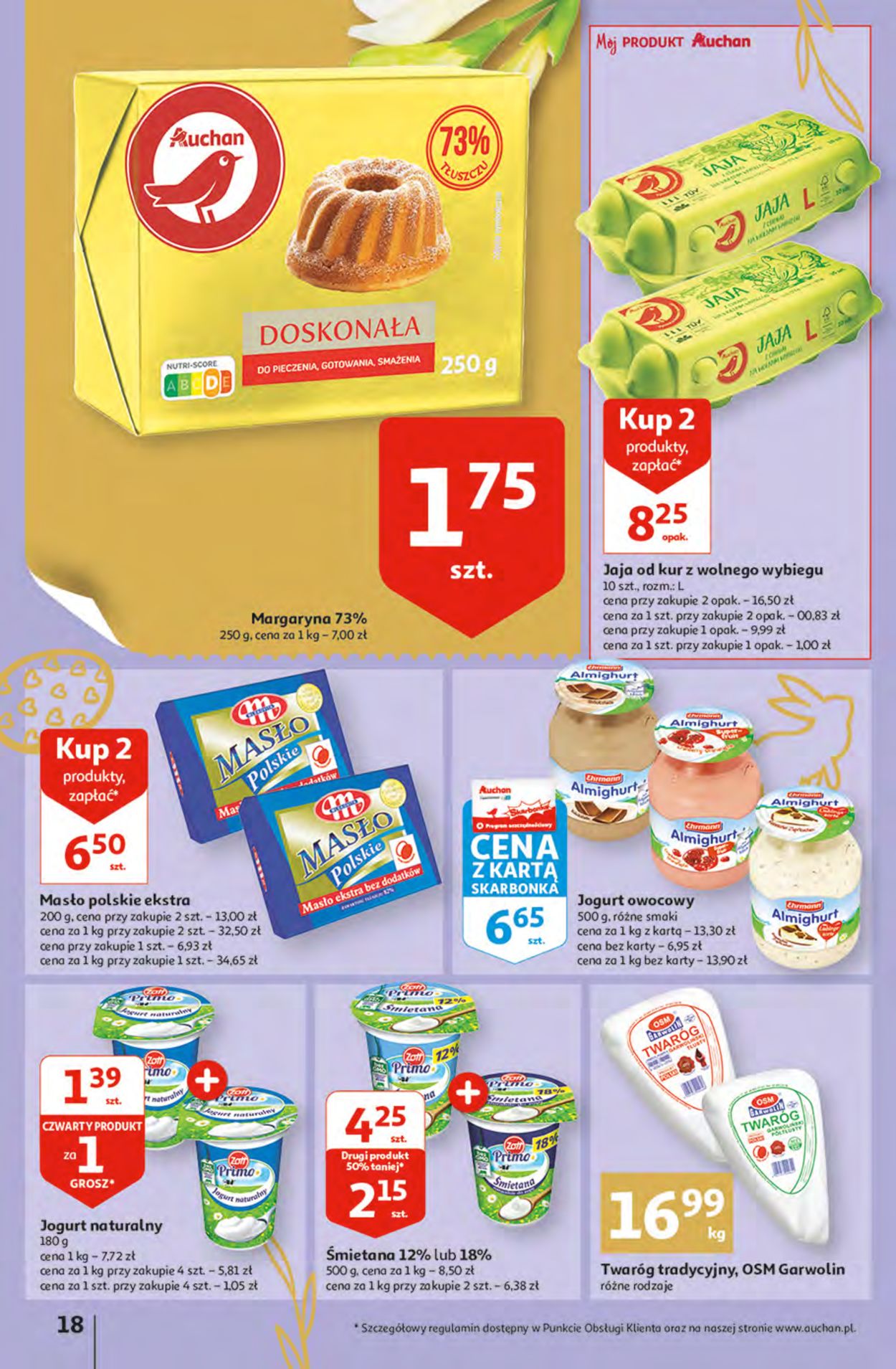 Gazetka promocyjna Auchan WIELKANOC 2022 - 07.04-16.04.2022 (Strona 18)