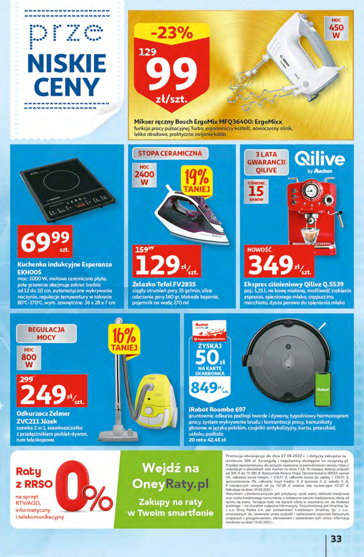 Gazetka promocyjna Auchan WIELKANOC 2022 - 07.04-16.04.2022 (Strona 33)