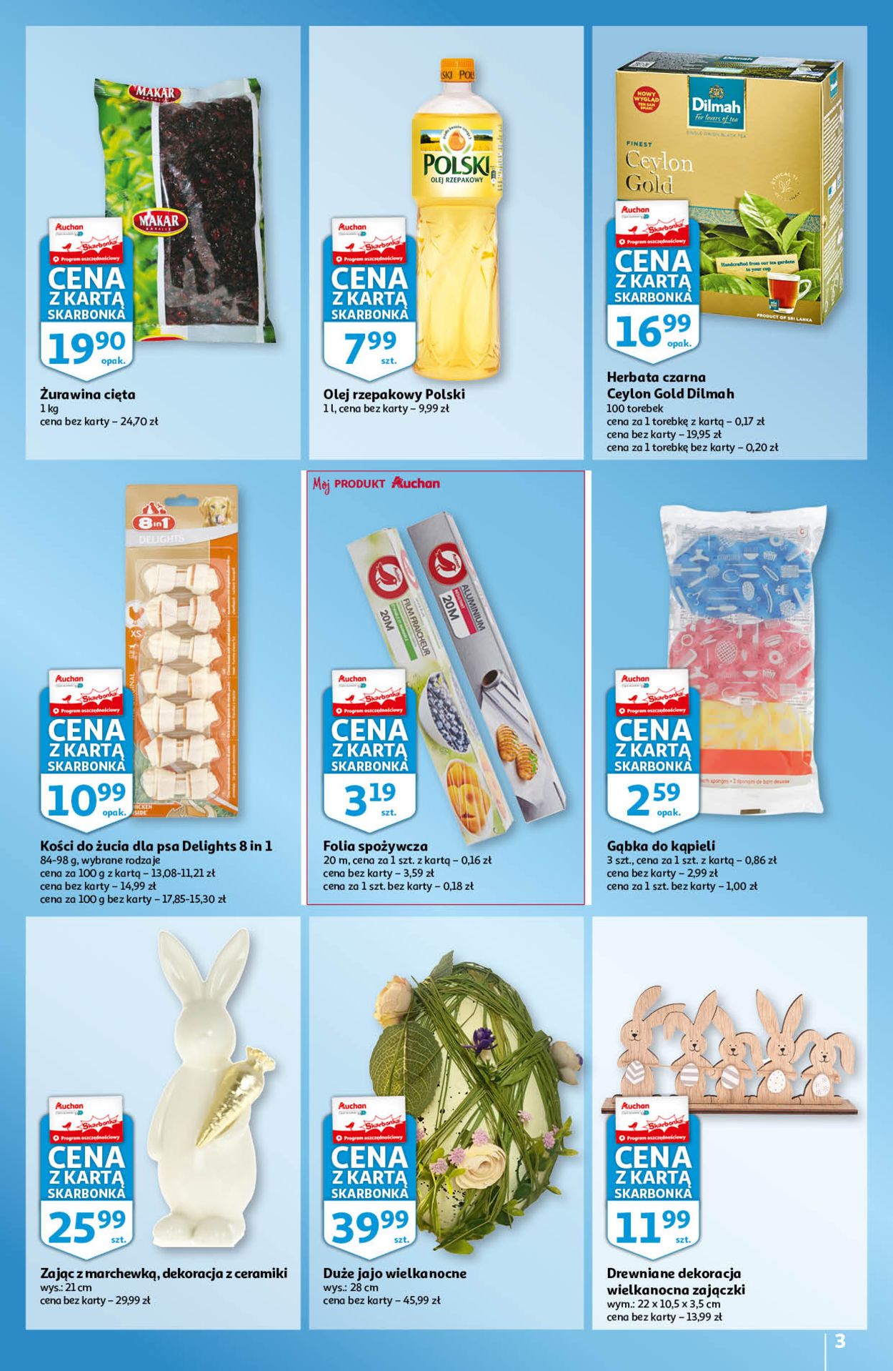 Gazetka promocyjna Auchan - 07.04-16.04.2022 (Strona 3)