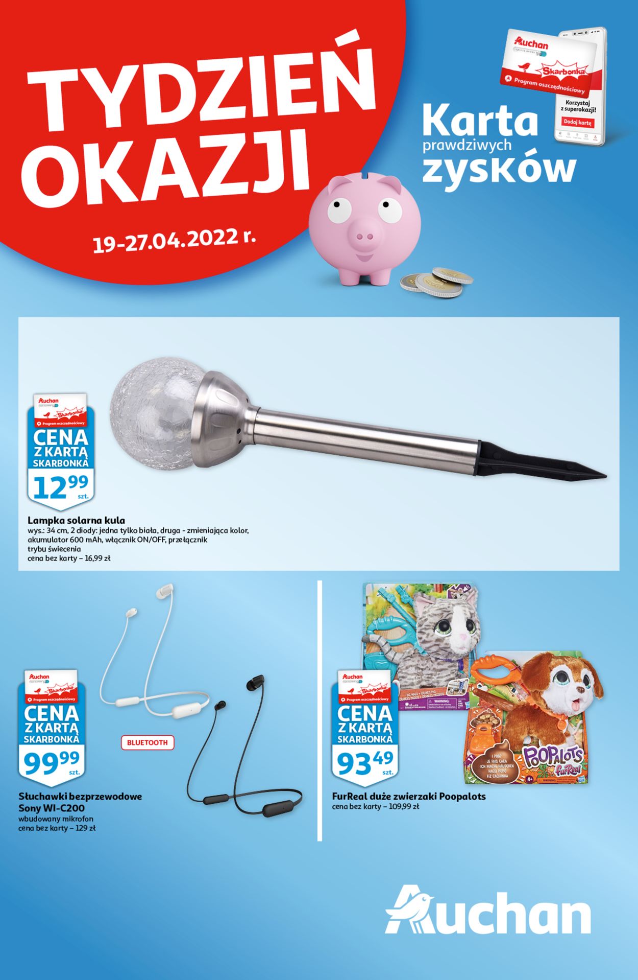 Gazetka promocyjna Auchan - 19.04-27.04.2022