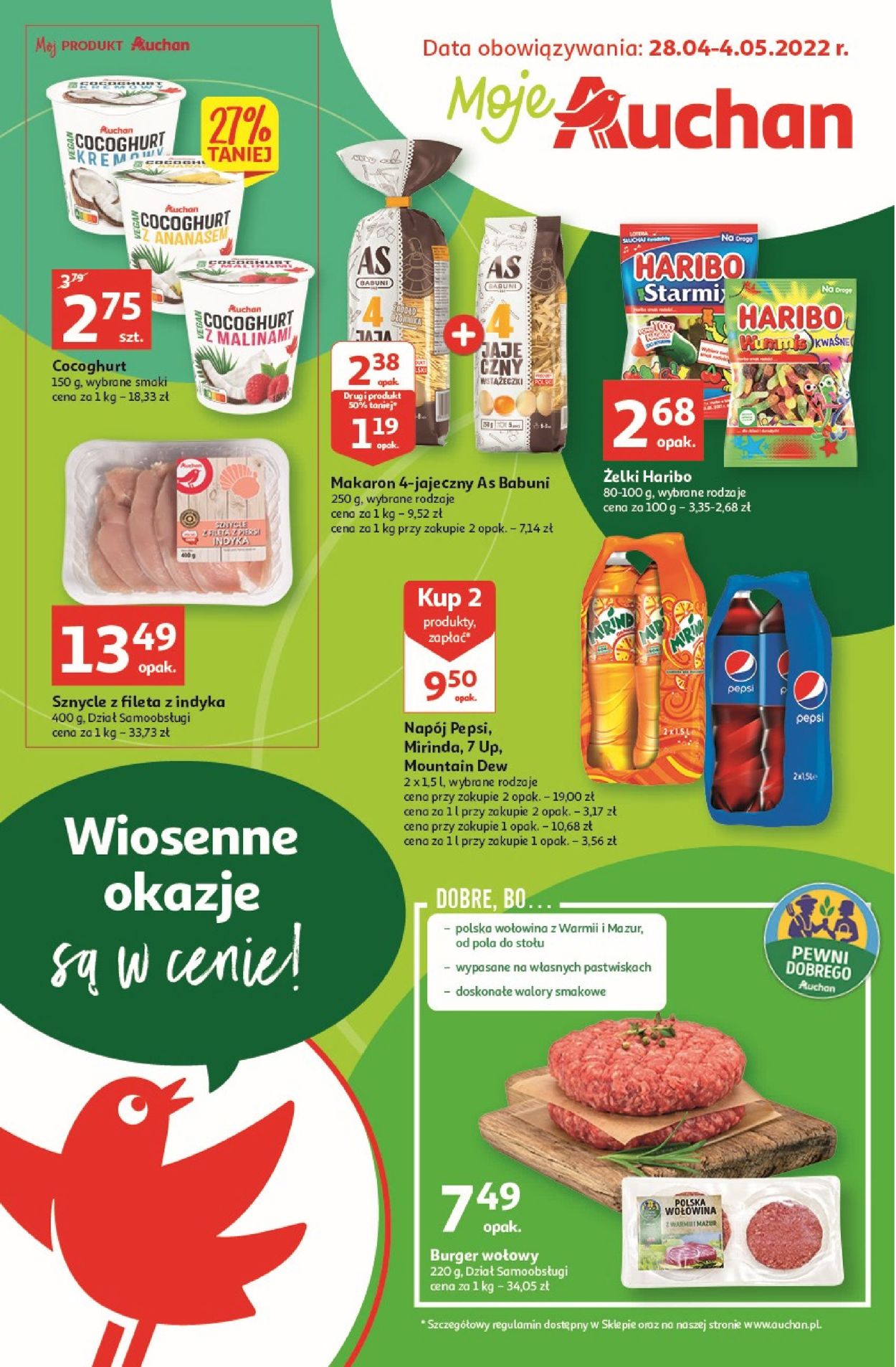 Gazetka promocyjna Auchan - 28.04-04.05.2022