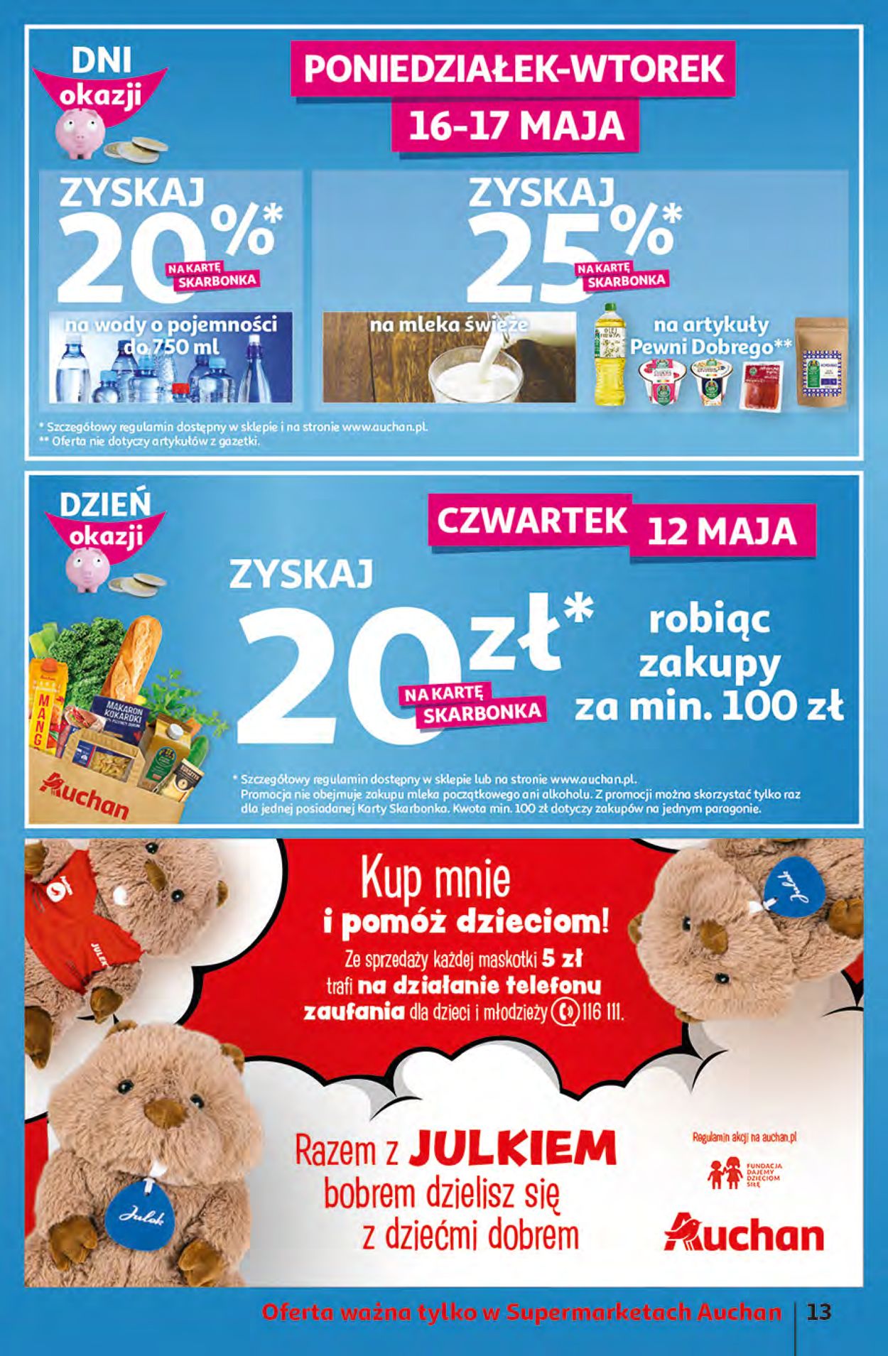 Gazetka promocyjna Auchan - 12.05-18.05.2022 (Strona 13)