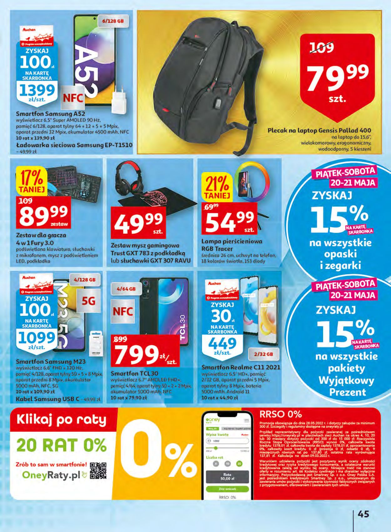 Gazetka promocyjna Auchan - 19.05-28.05.2022 (Strona 45)