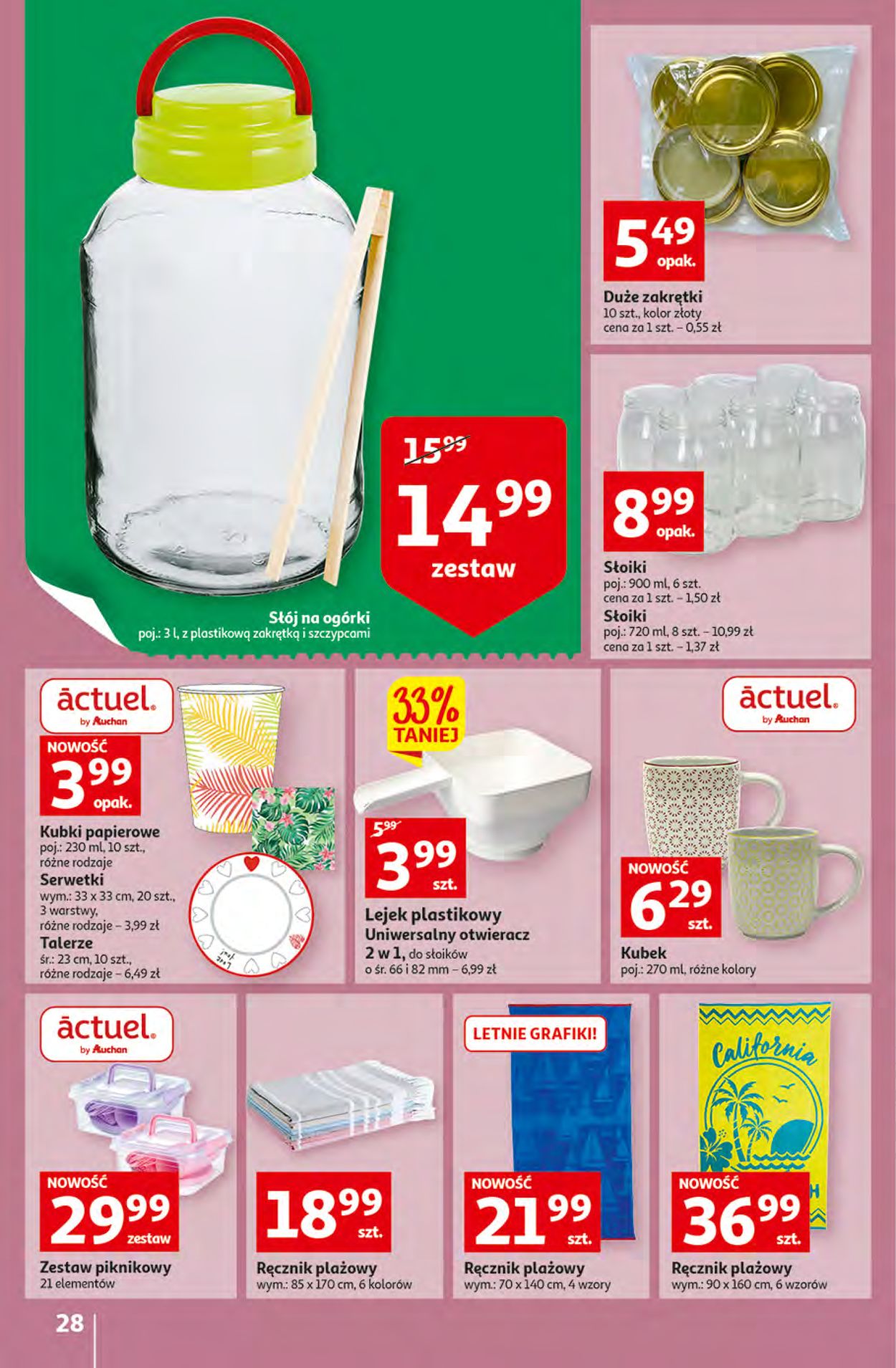 Gazetka promocyjna Auchan - 09.06-15.06.2022 (Strona 28)