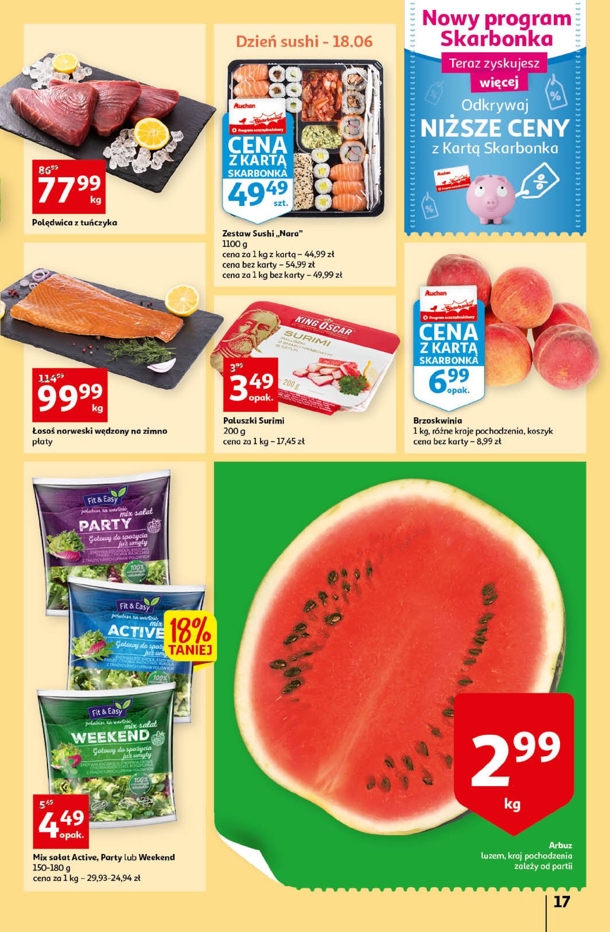Gazetka promocyjna Auchan - 17.06-22.06.2022 (Strona 17)