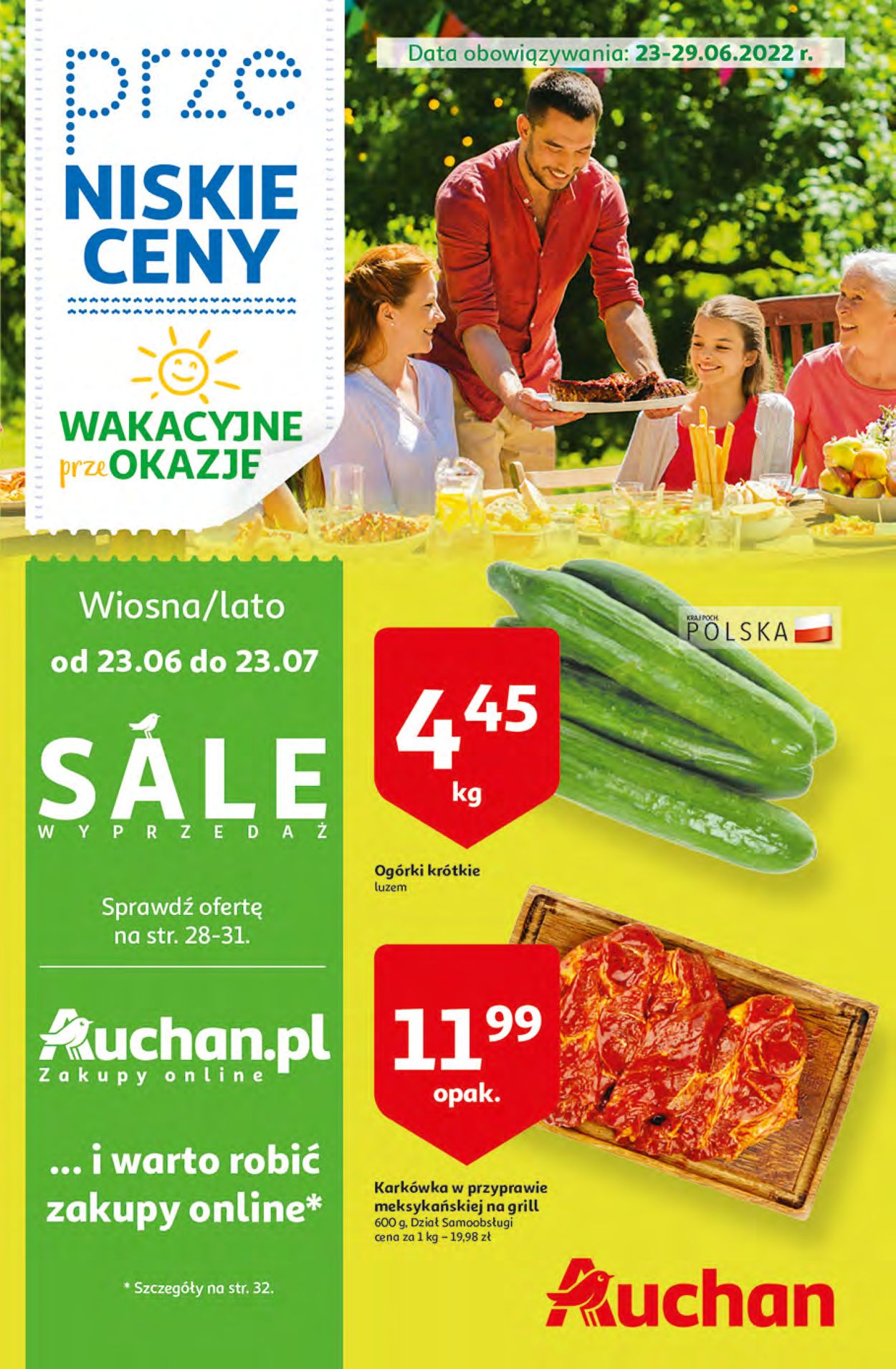 Gazetka promocyjna Auchan - 23.06-29.06.2022