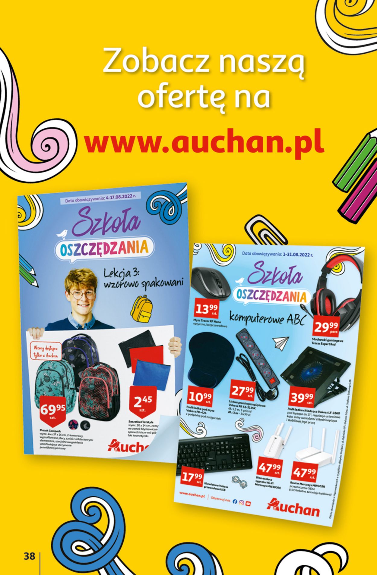 Gazetka promocyjna Auchan - 04.08-10.08.2022 (Strona 38)