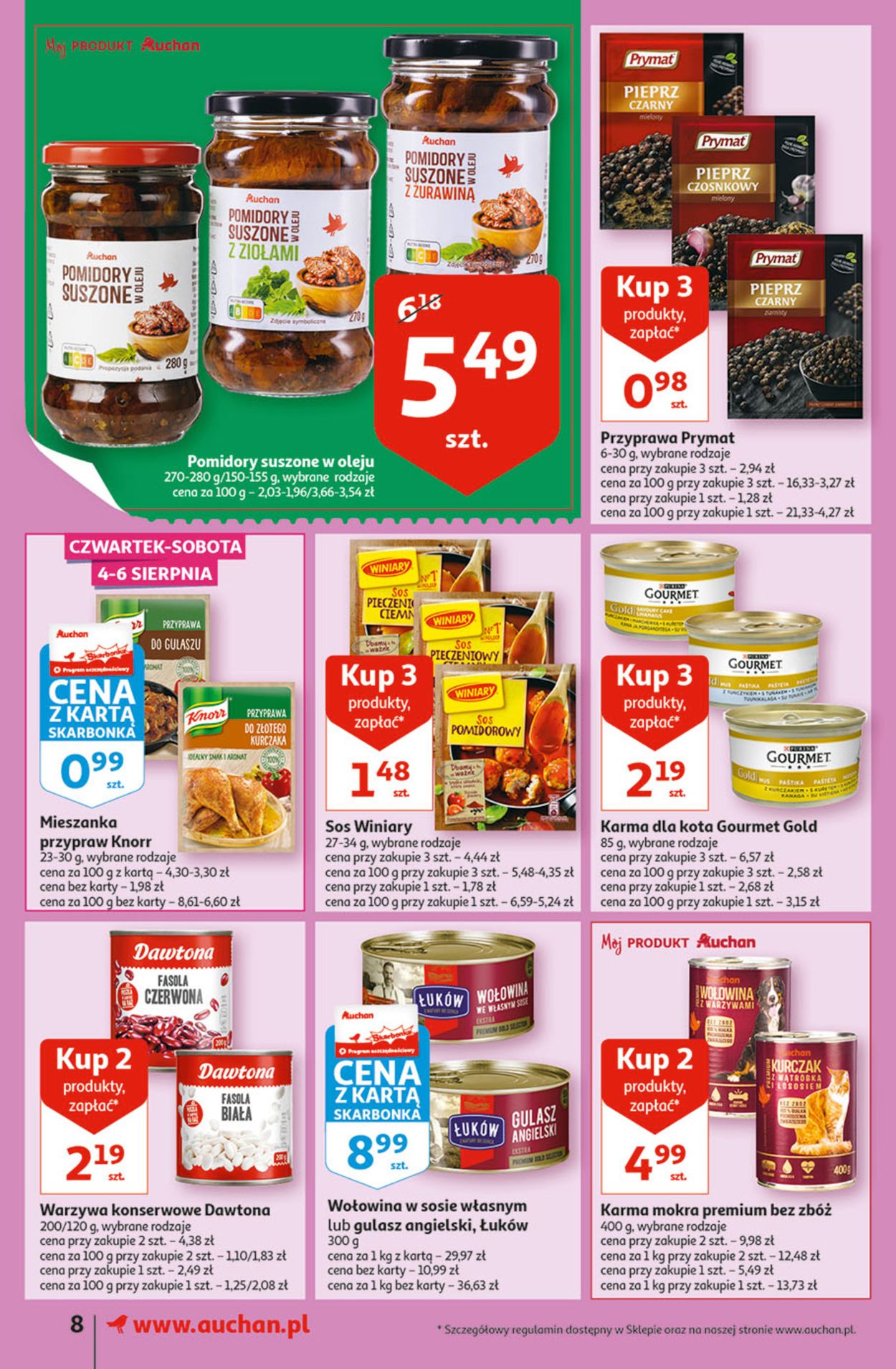 Gazetka promocyjna Auchan - 04.08-10.08.2022 (Strona 8)