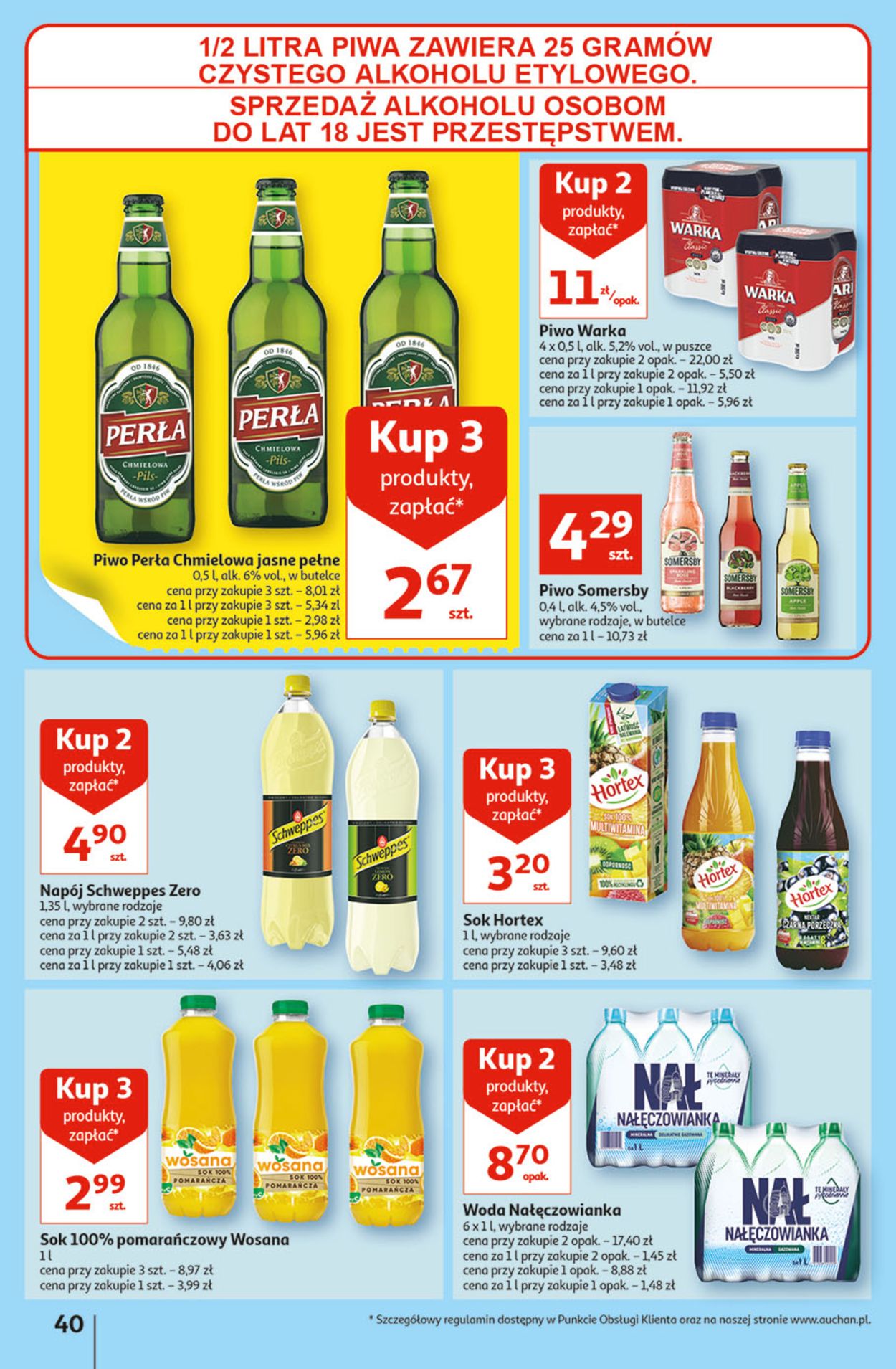 Gazetka promocyjna Auchan - 11.08-17.08.2022 (Strona 40)