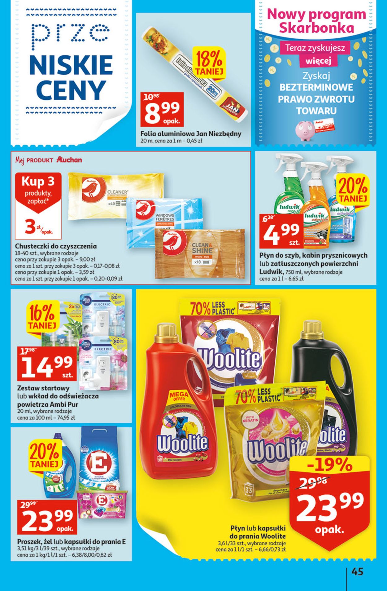 Gazetka promocyjna Auchan - 11.08-17.08.2022 (Strona 45)