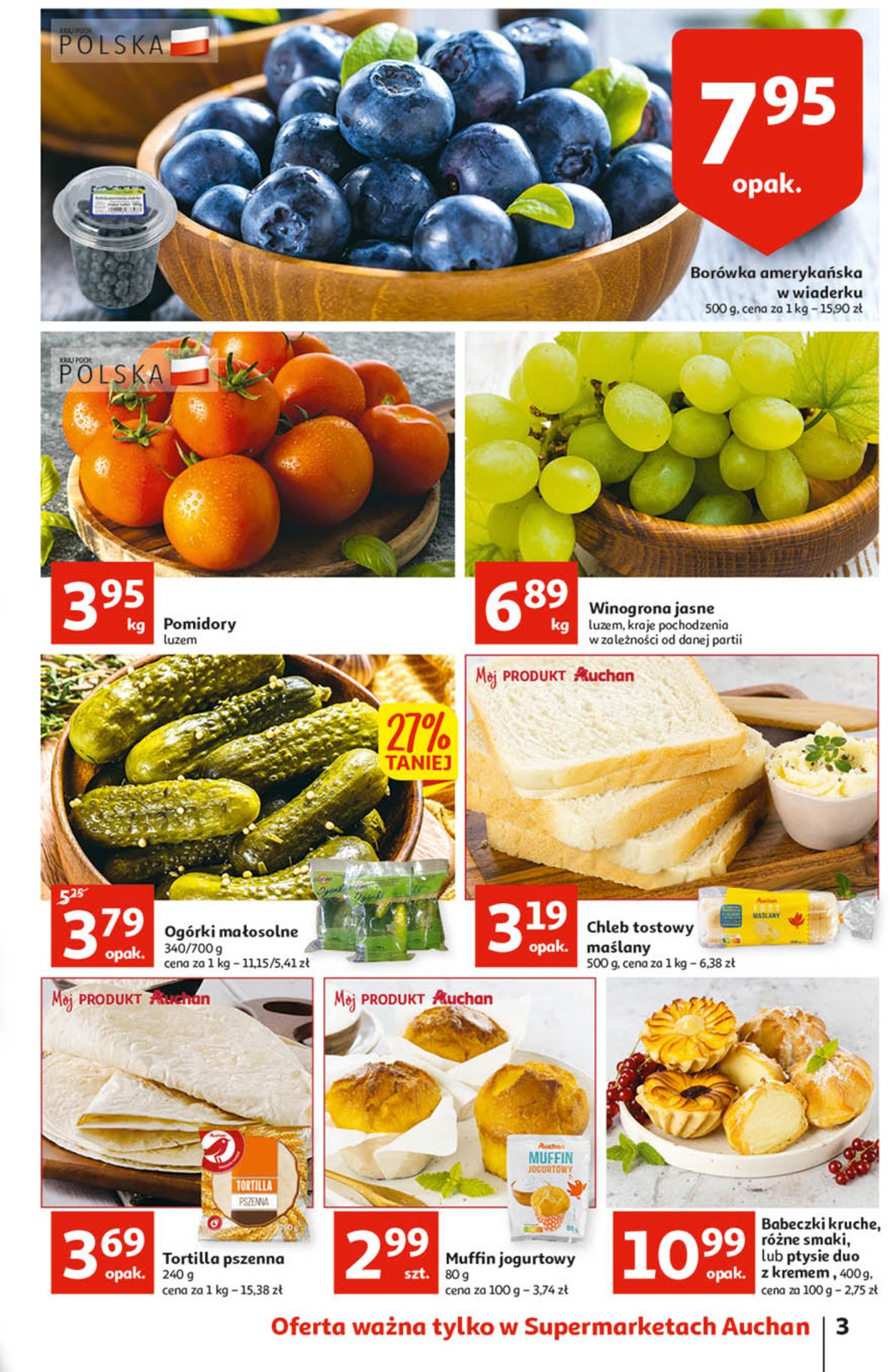 Gazetka promocyjna Auchan - 11.08-17.08.2022 (Strona 3)