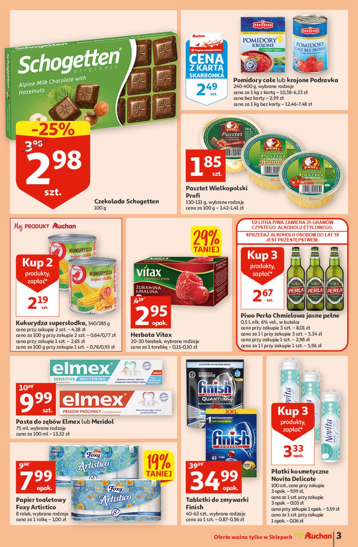 Gazetka promocyjna Auchan - 11.08-17.08.2022 (Strona 3)