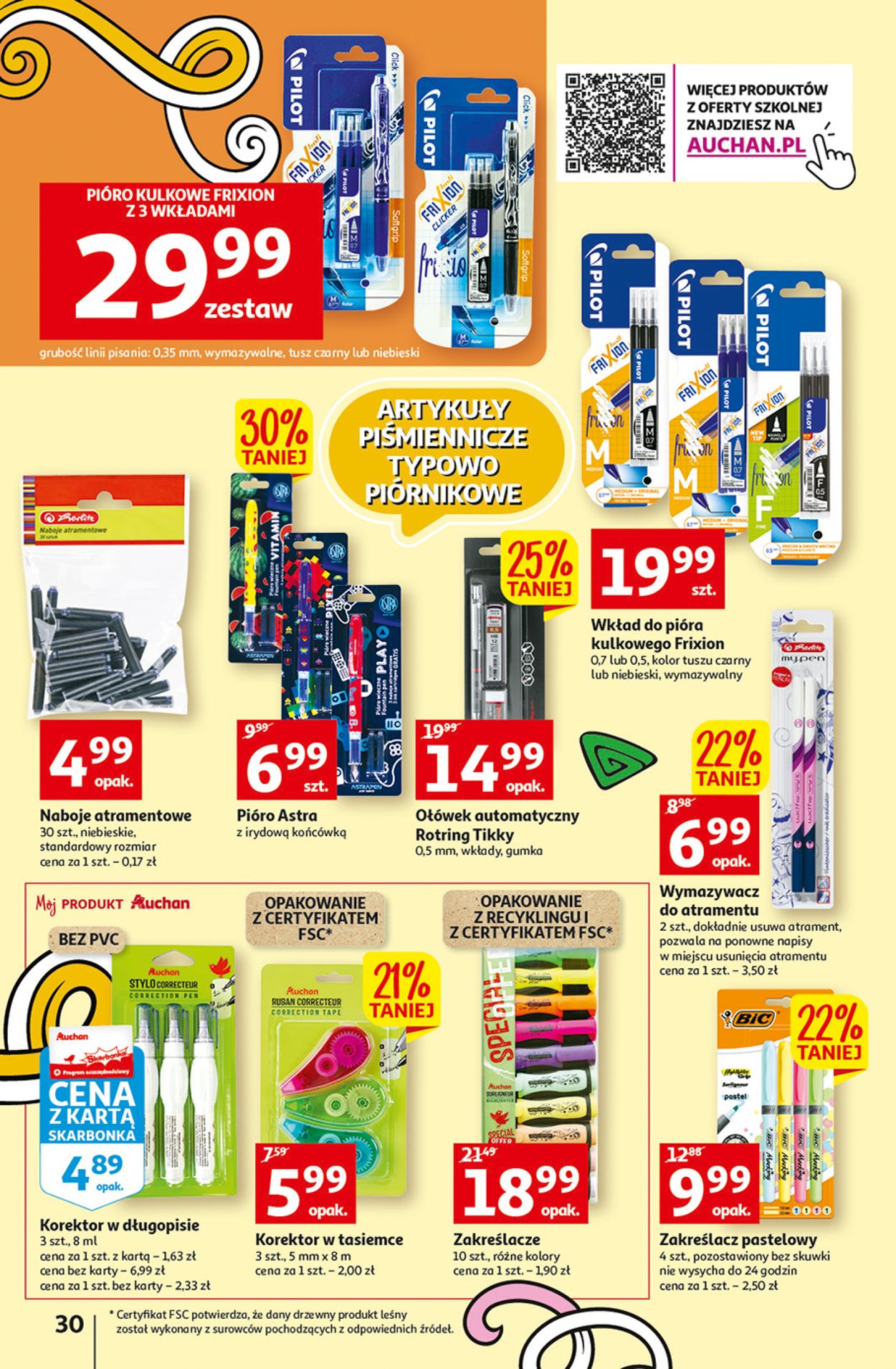 Gazetka promocyjna Auchan - 18.08-24.08.2022 (Strona 30)