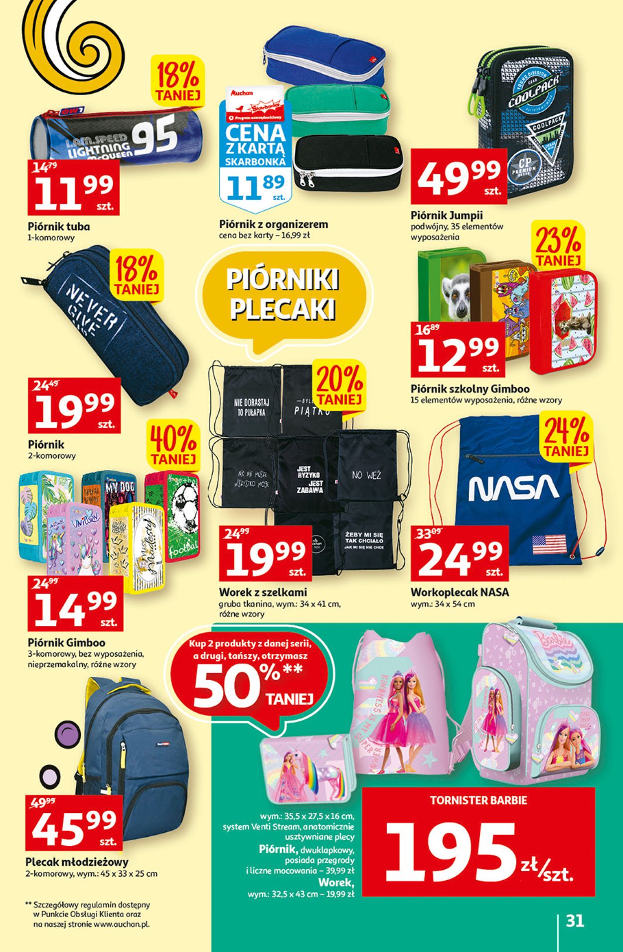 Gazetka promocyjna Auchan - 18.08-24.08.2022 (Strona 31)