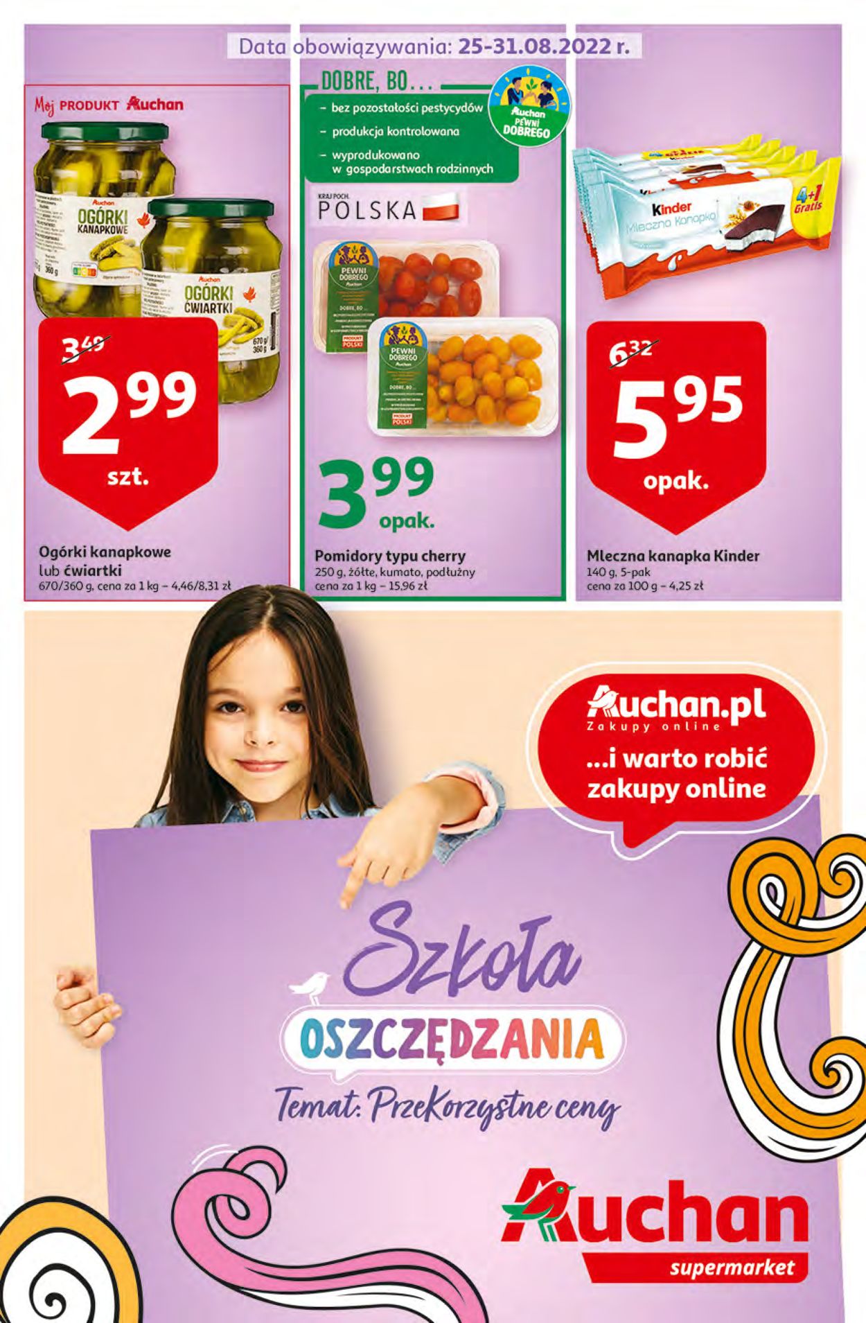 Gazetka promocyjna Auchan - 25.08-31.08.2022