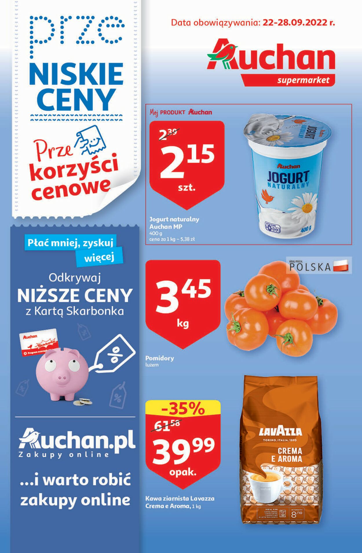 Gazetka promocyjna Auchan - 22.09-28.09.2022