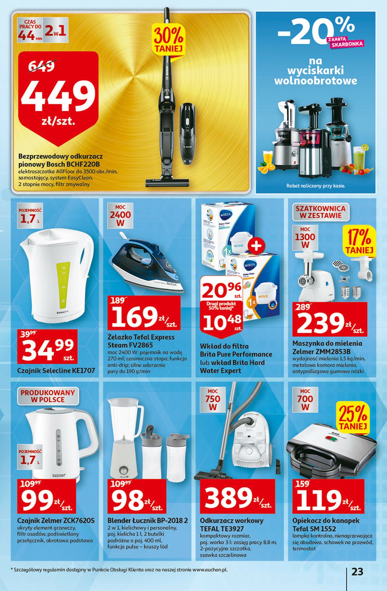 Gazetka promocyjna Auchan - 22.09-28.09.2022 (Strona 23)