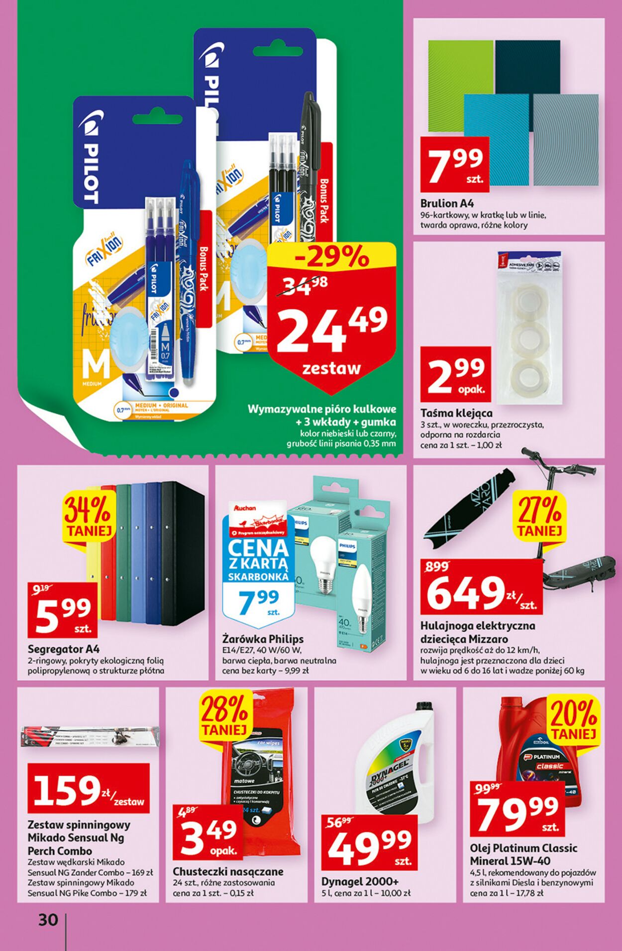 Gazetka promocyjna Auchan - 22.09-28.09.2022 (Strona 30)