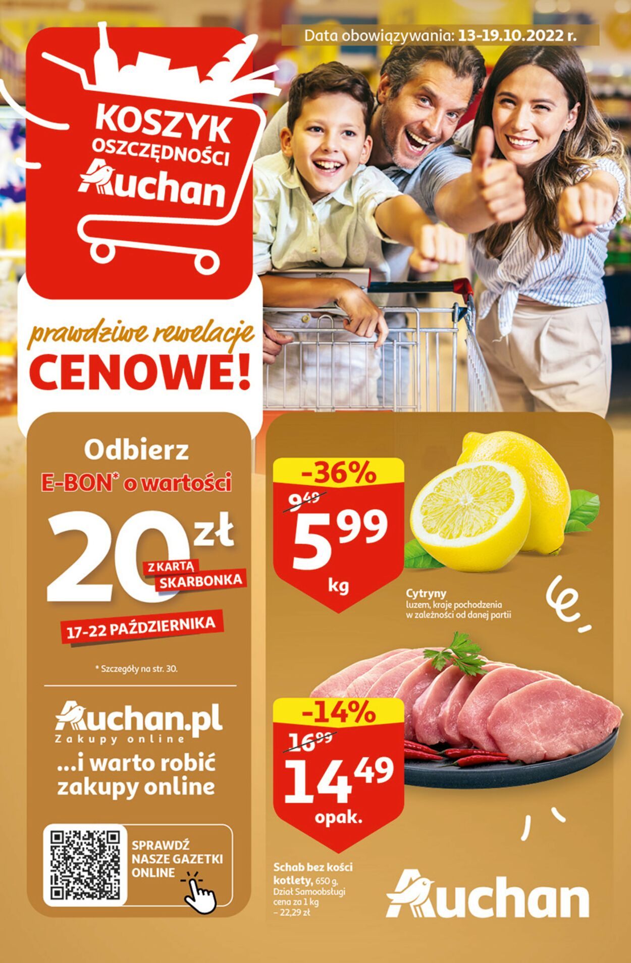 Gazetka promocyjna Auchan - 13.10-19.10.2022