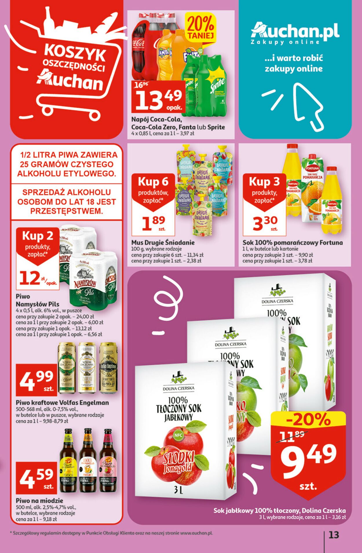 Gazetka promocyjna Auchan - 13.10-19.10.2022 (Strona 13)
