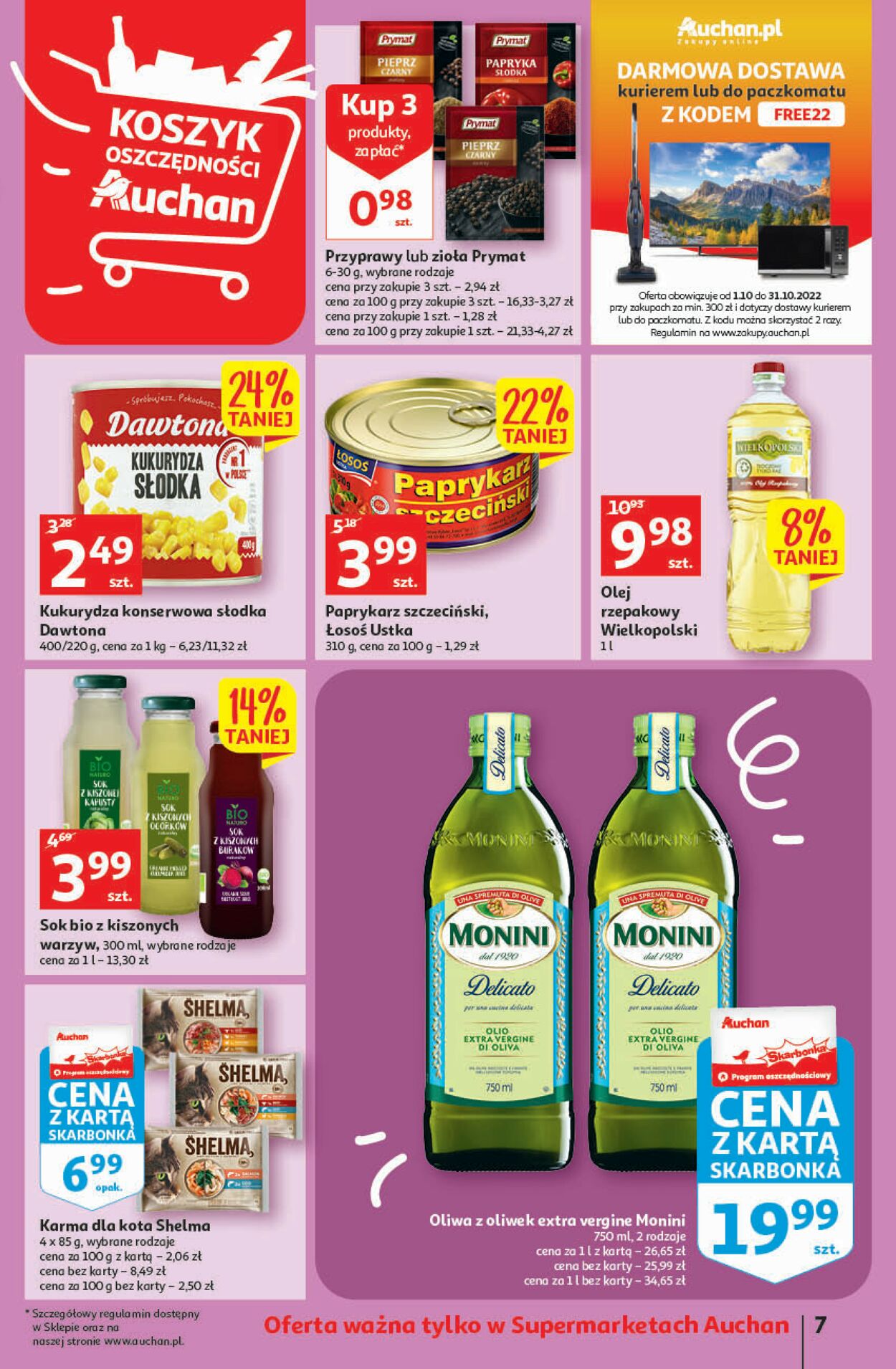 Gazetka promocyjna Auchan - 13.10-19.10.2022 (Strona 7)