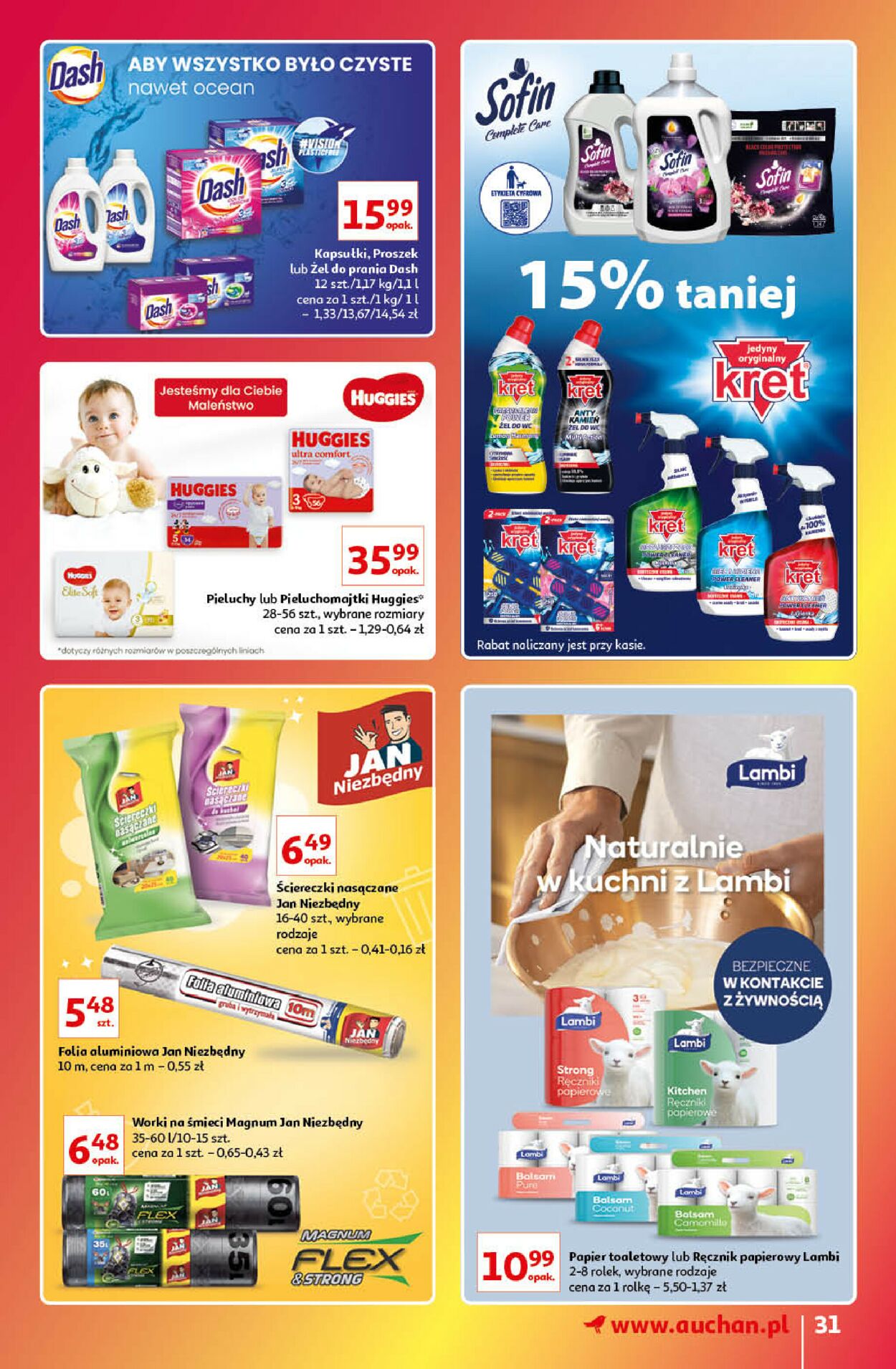 Gazetka promocyjna Auchan - 13.10-19.10.2022 (Strona 31)