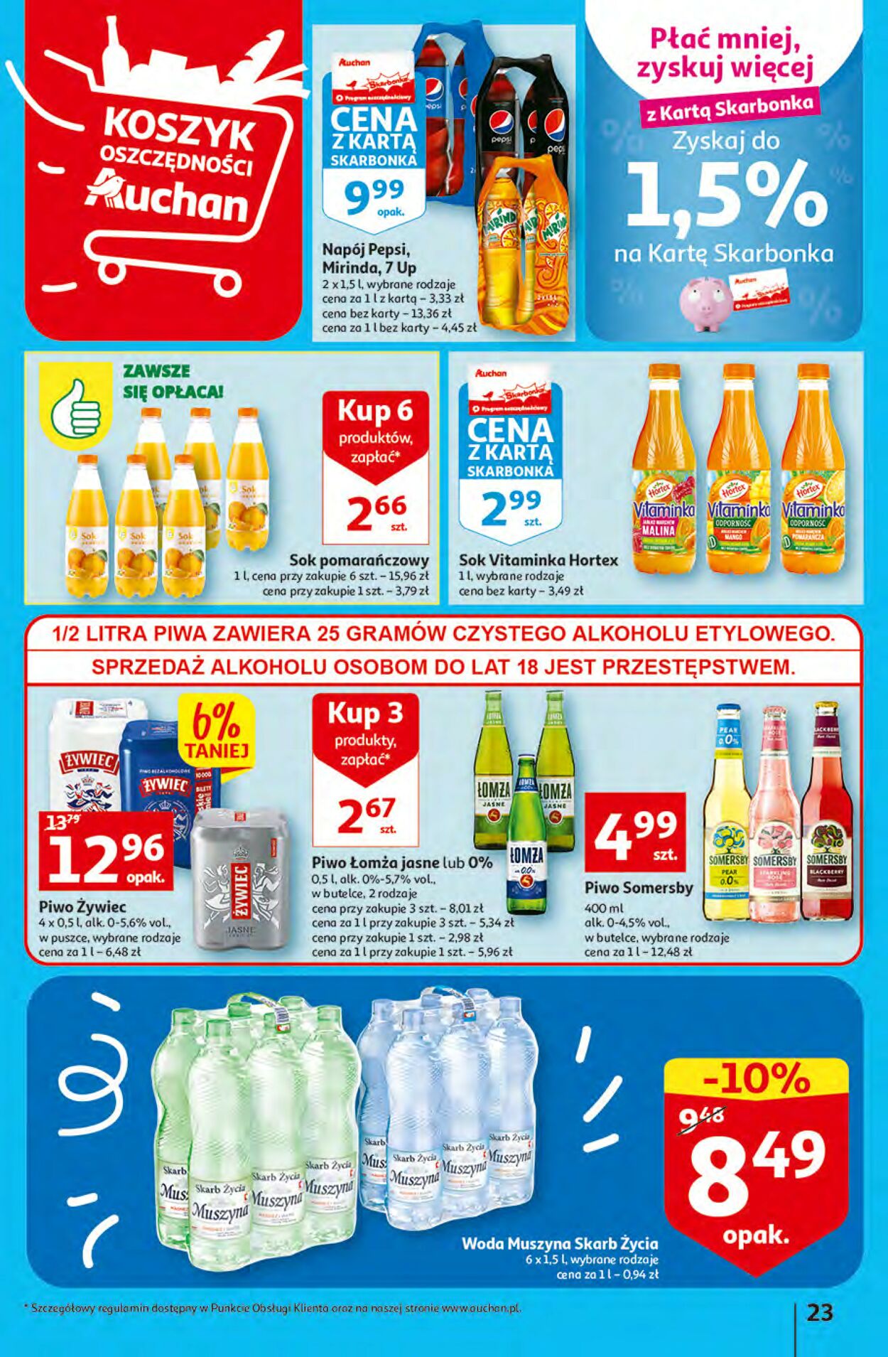 Gazetka promocyjna Auchan - 20.10-29.10.2022 (Strona 23)