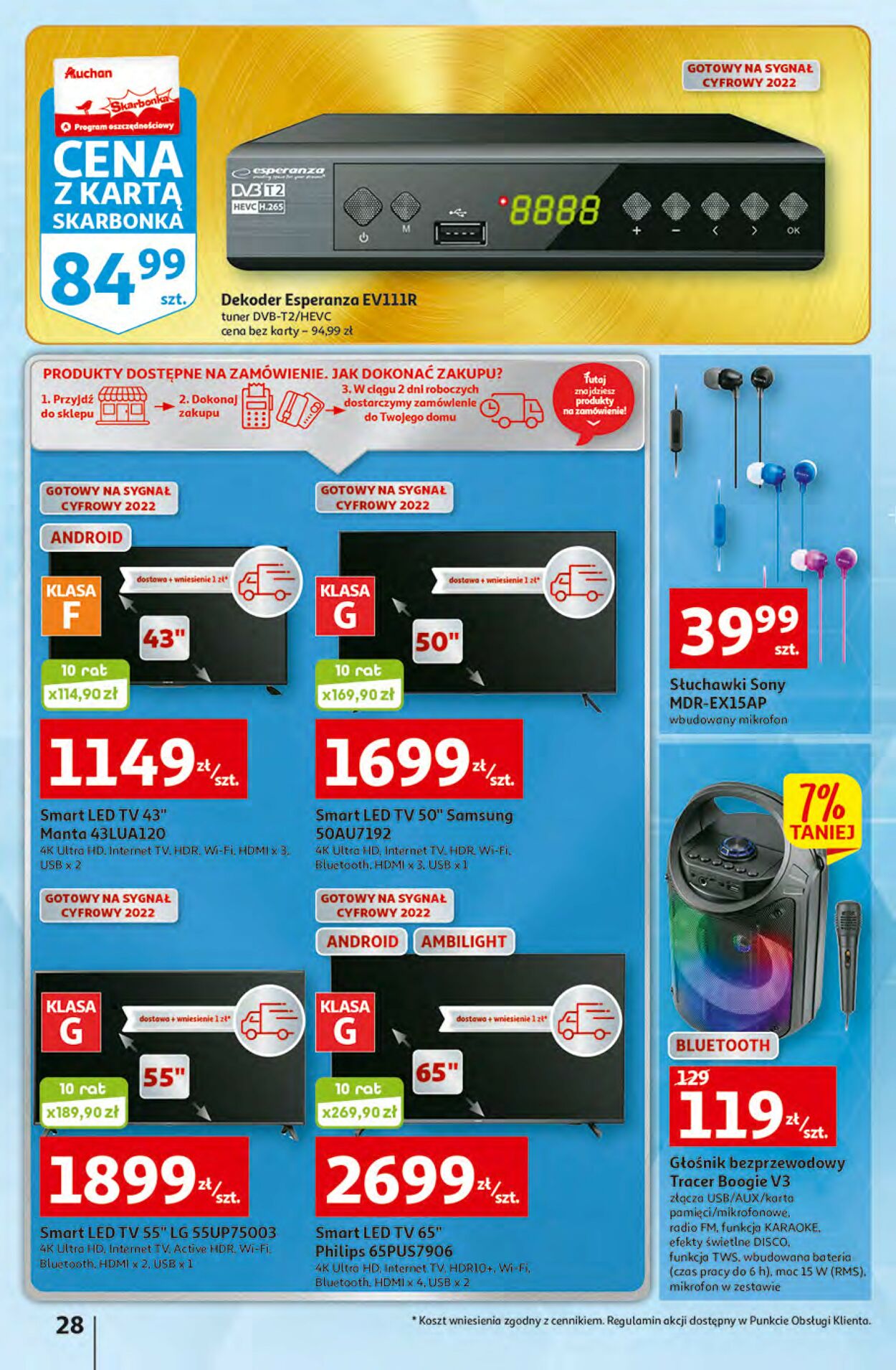 Gazetka promocyjna Auchan - 20.10-29.10.2022 (Strona 28)