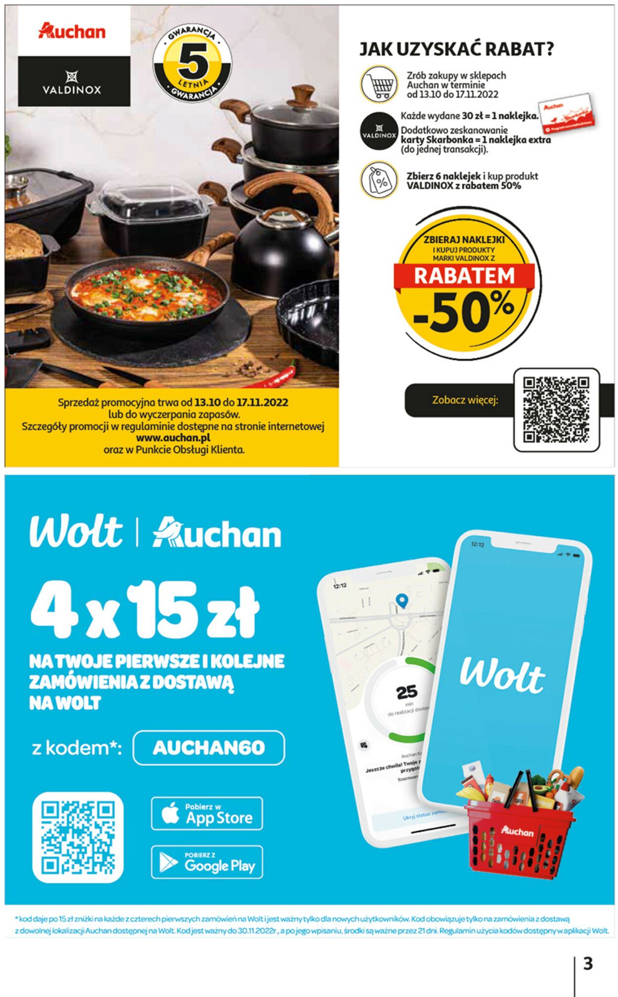 Gazetka promocyjna Auchan - 03.11-09.11.2022 (Strona 3)