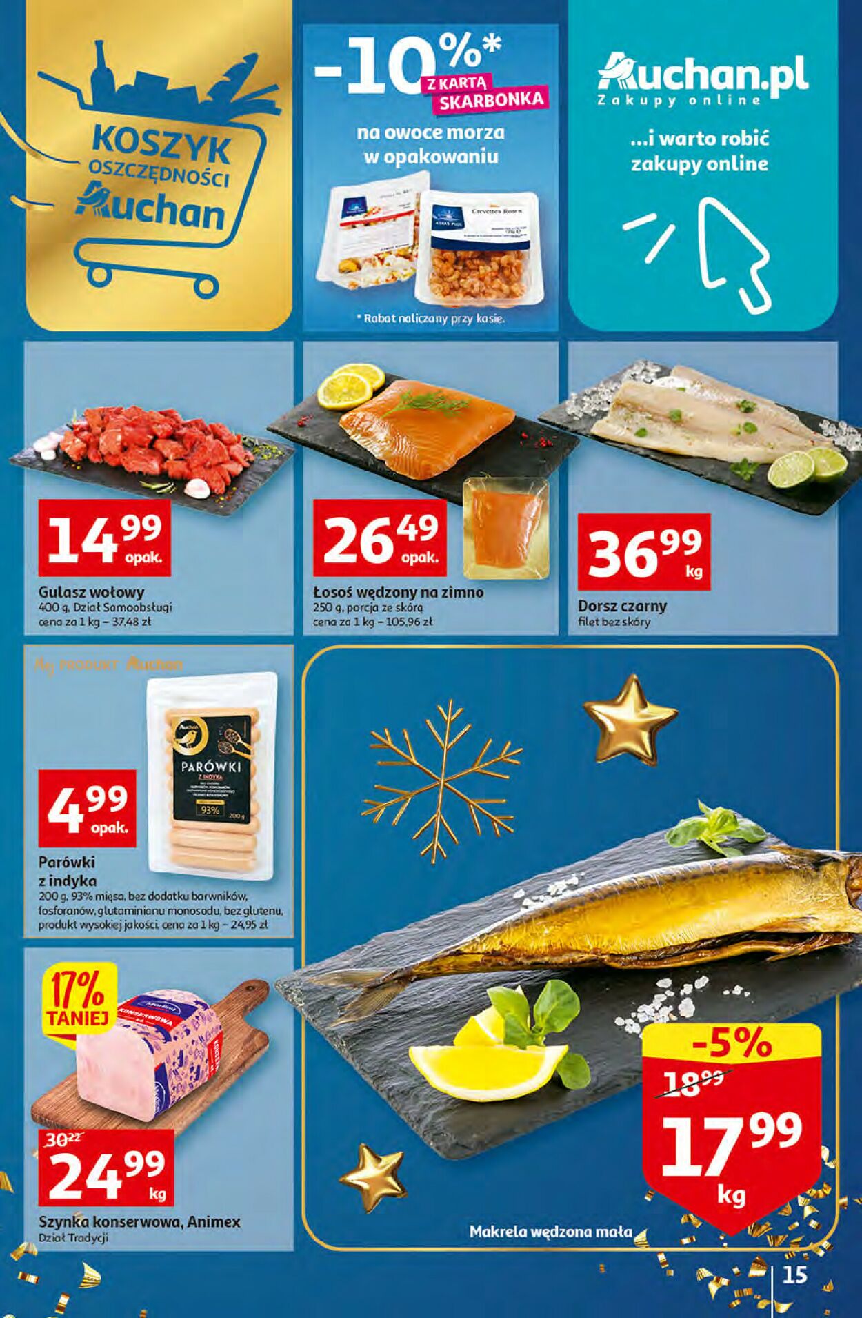 Gazetka promocyjna Auchan - 10.11-16.11.2022 (Strona 15)