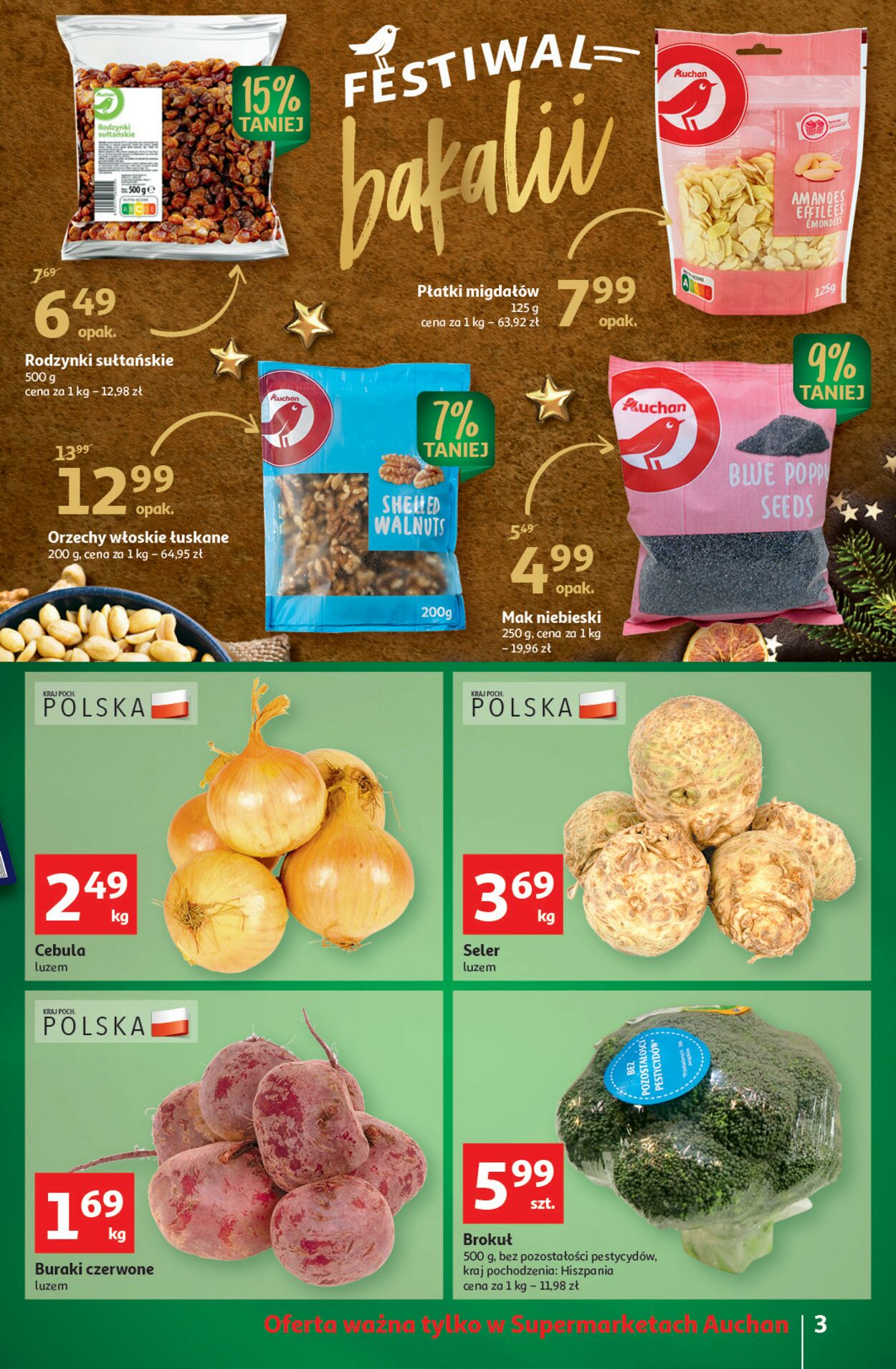 Gazetka promocyjna Auchan - 01.12-07.12.2022 (Strona 3)