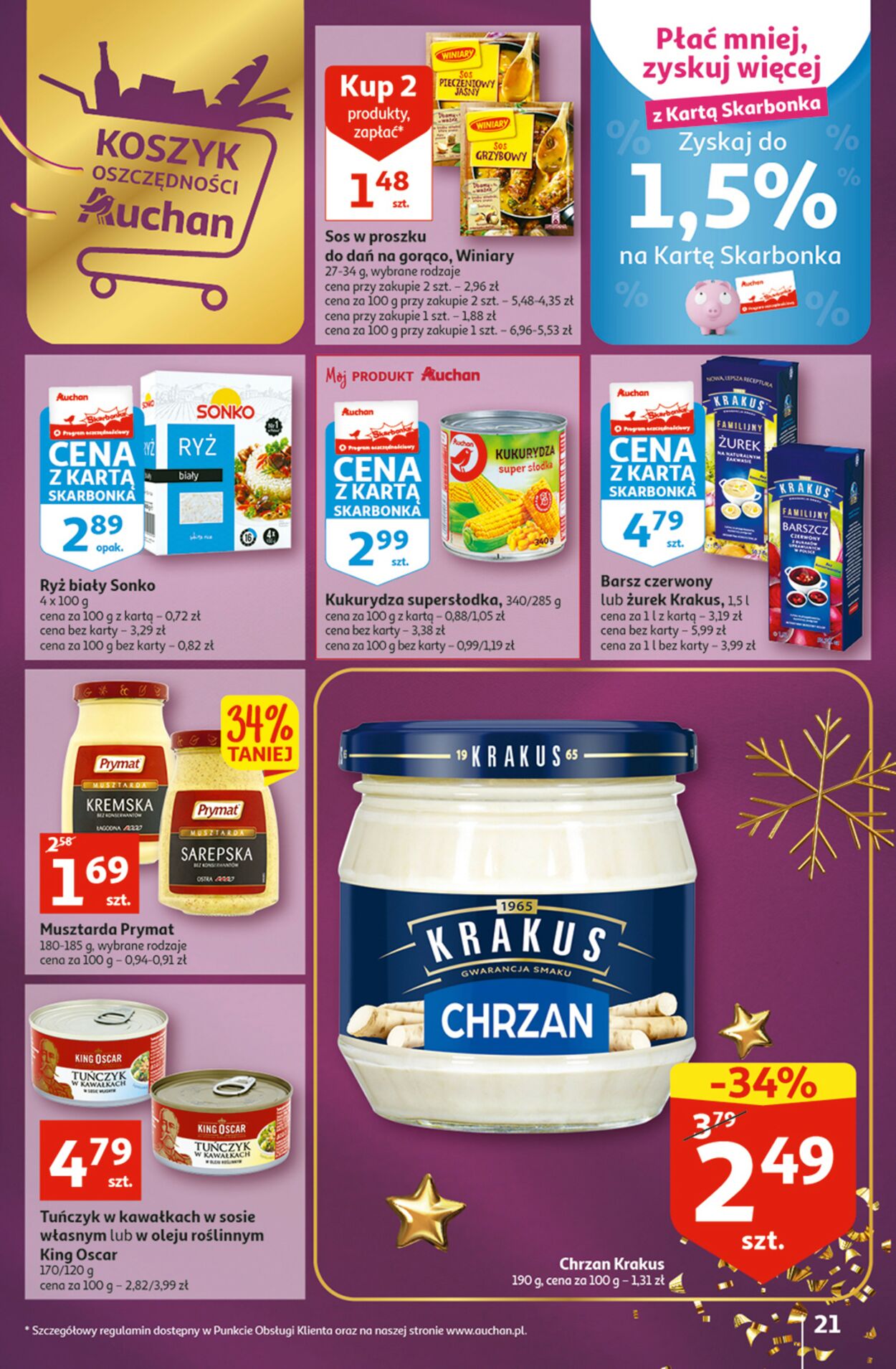 Gazetka promocyjna Auchan - 08.12-14.12.2022 (Strona 21)