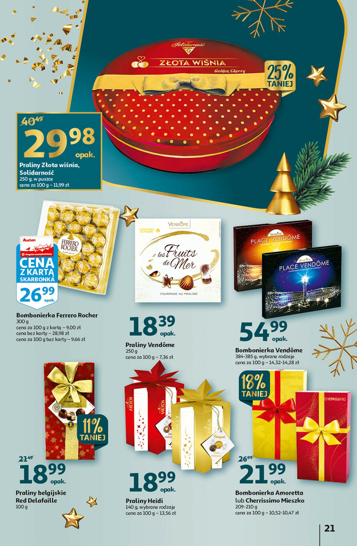 Gazetka promocyjna Auchan - 15.12-24.12.2022 (Strona 21)