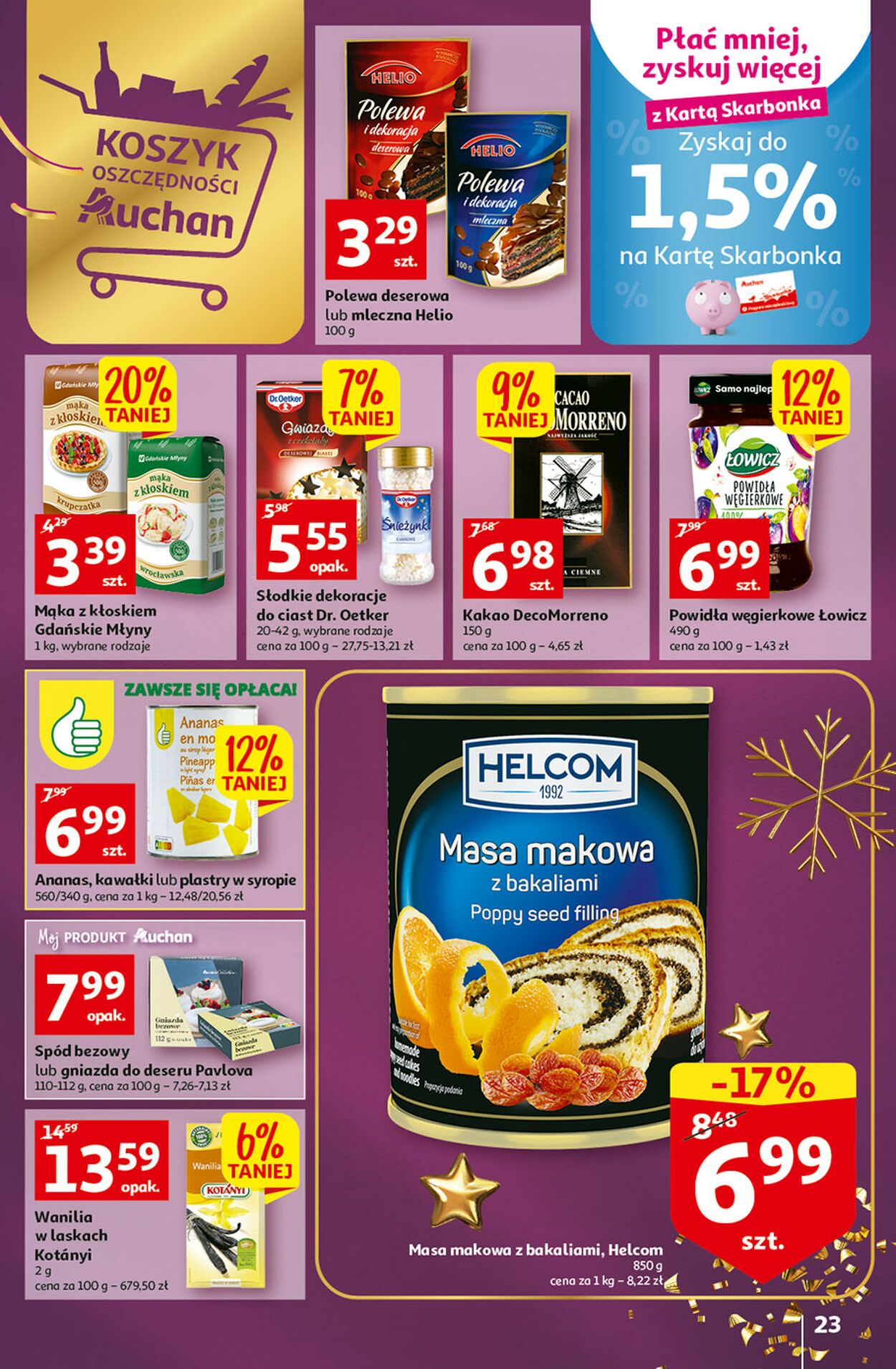 Gazetka promocyjna Auchan - 15.12-24.12.2022 (Strona 23)