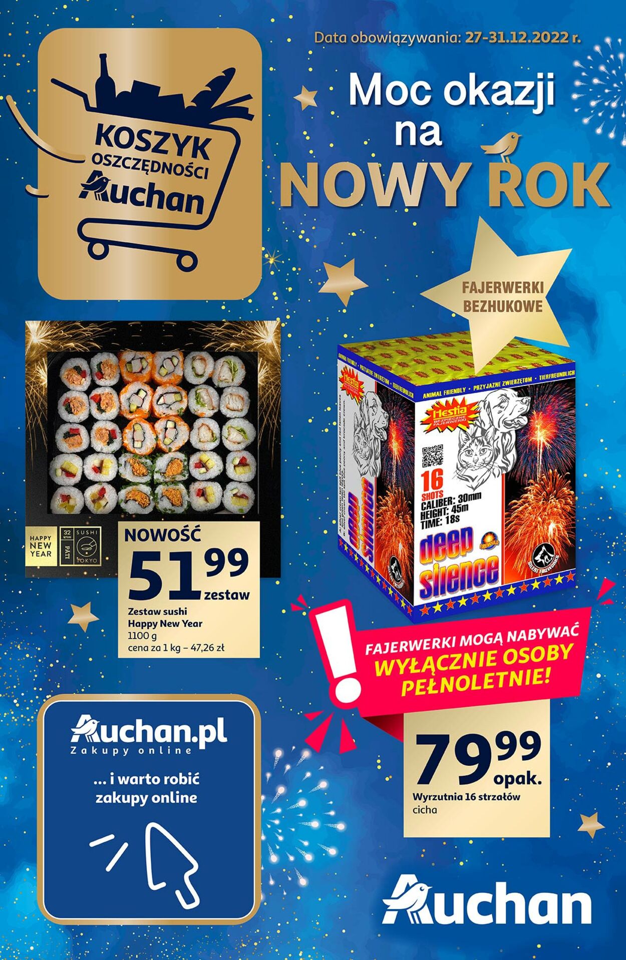 Gazetka promocyjna Auchan - 27.12-31.12.2022