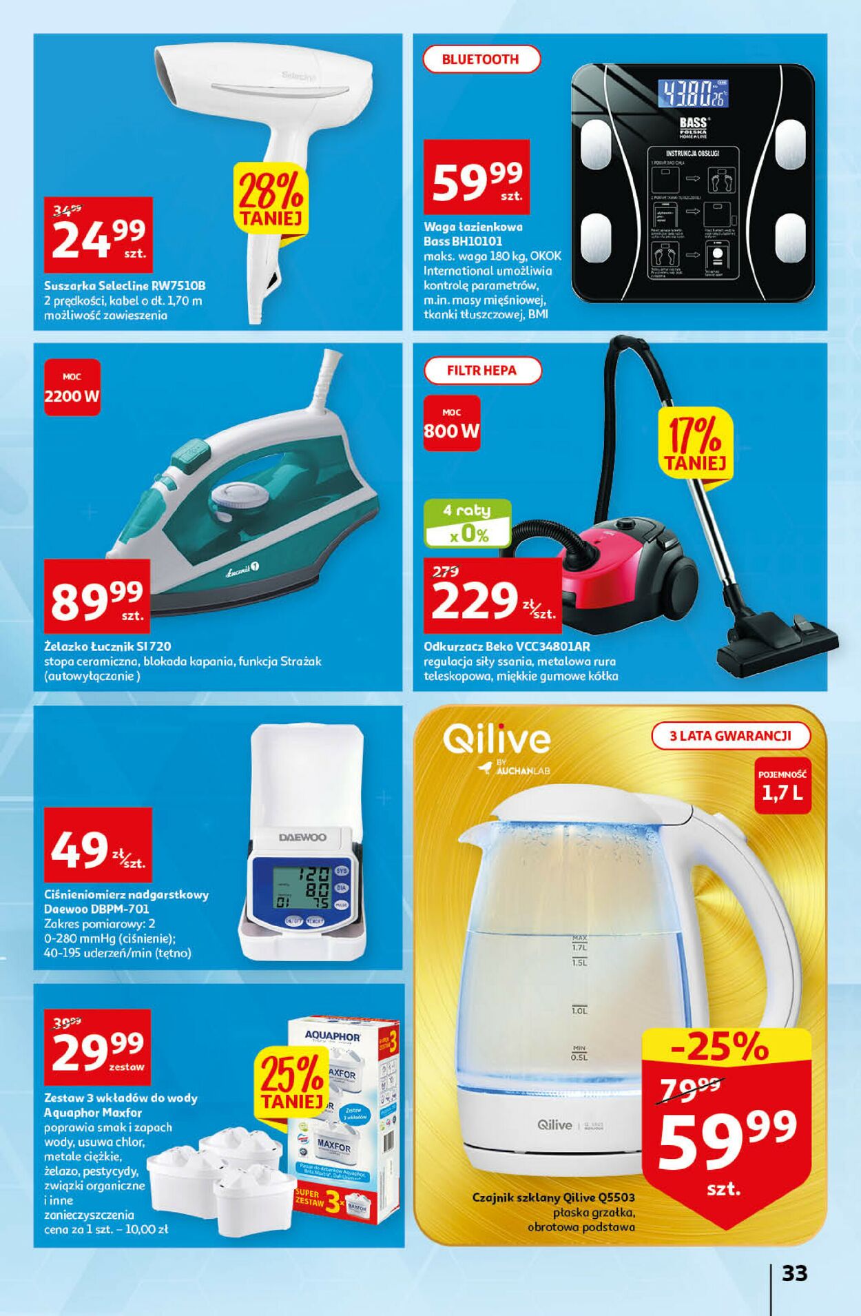 Gazetka promocyjna Auchan - 03.01-11.01.2023 (Strona 33)