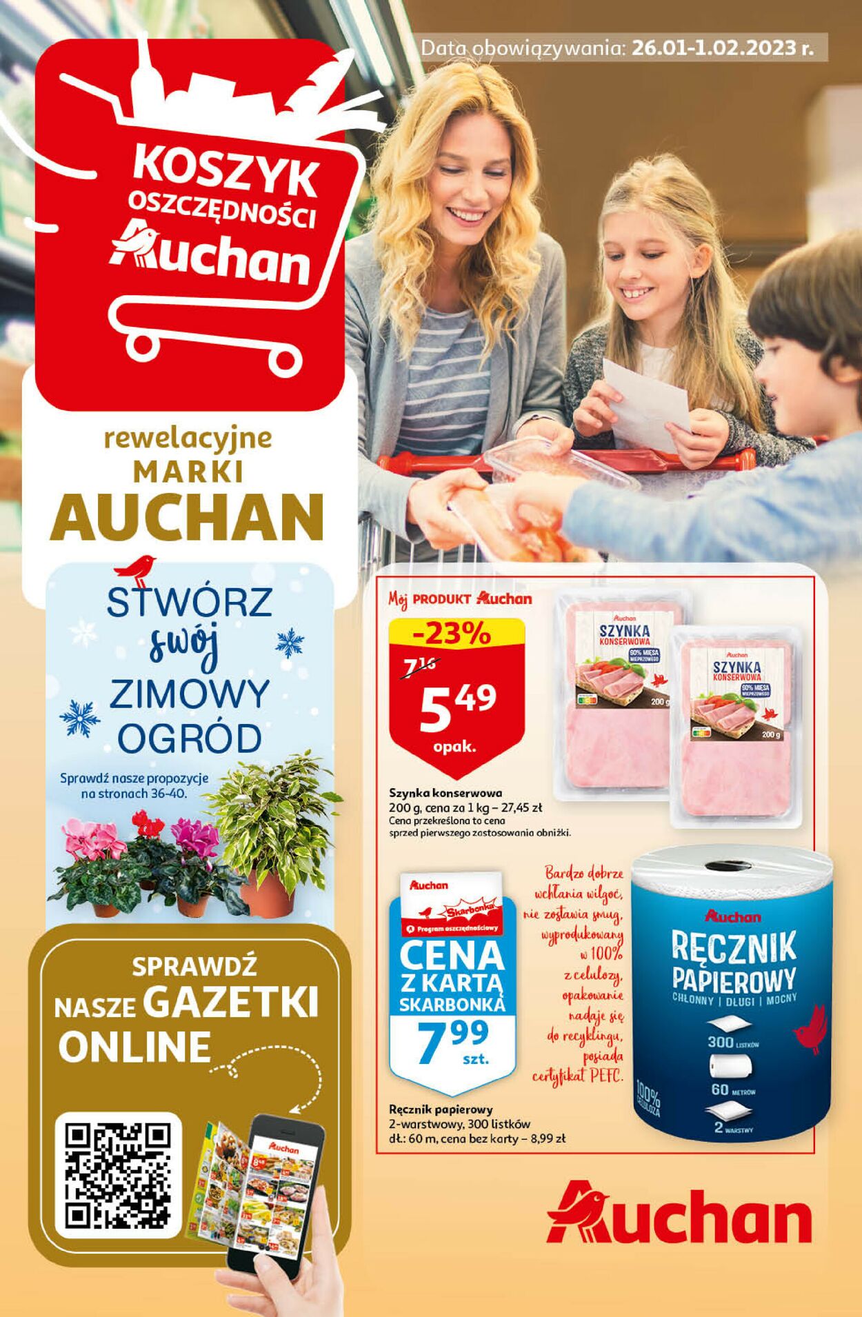 Gazetka promocyjna Auchan - 26.01-01.02.2023