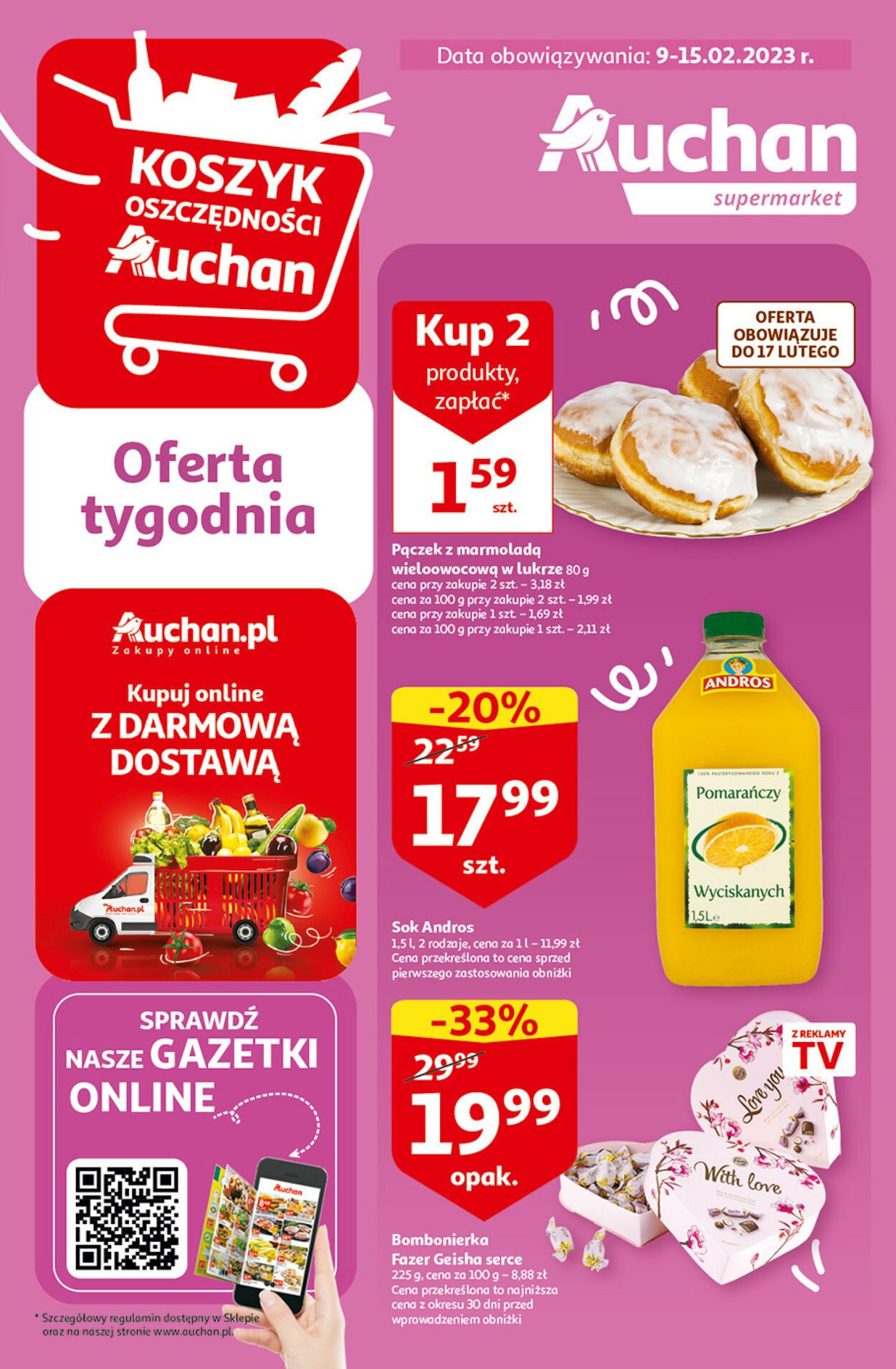 Gazetka promocyjna Auchan - 09.02-15.02.2023