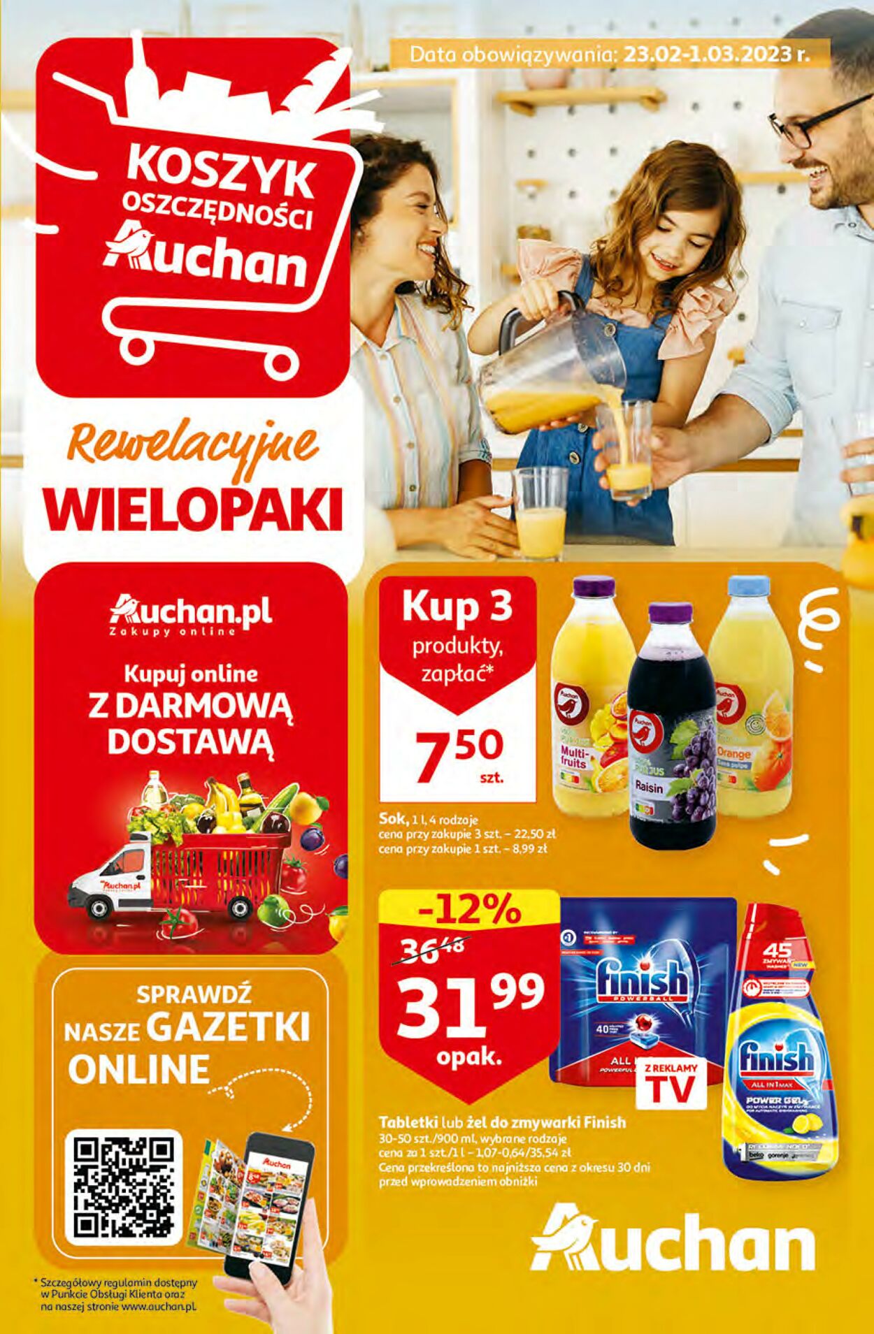 Gazetka promocyjna Auchan - 23.02-01.03.2023