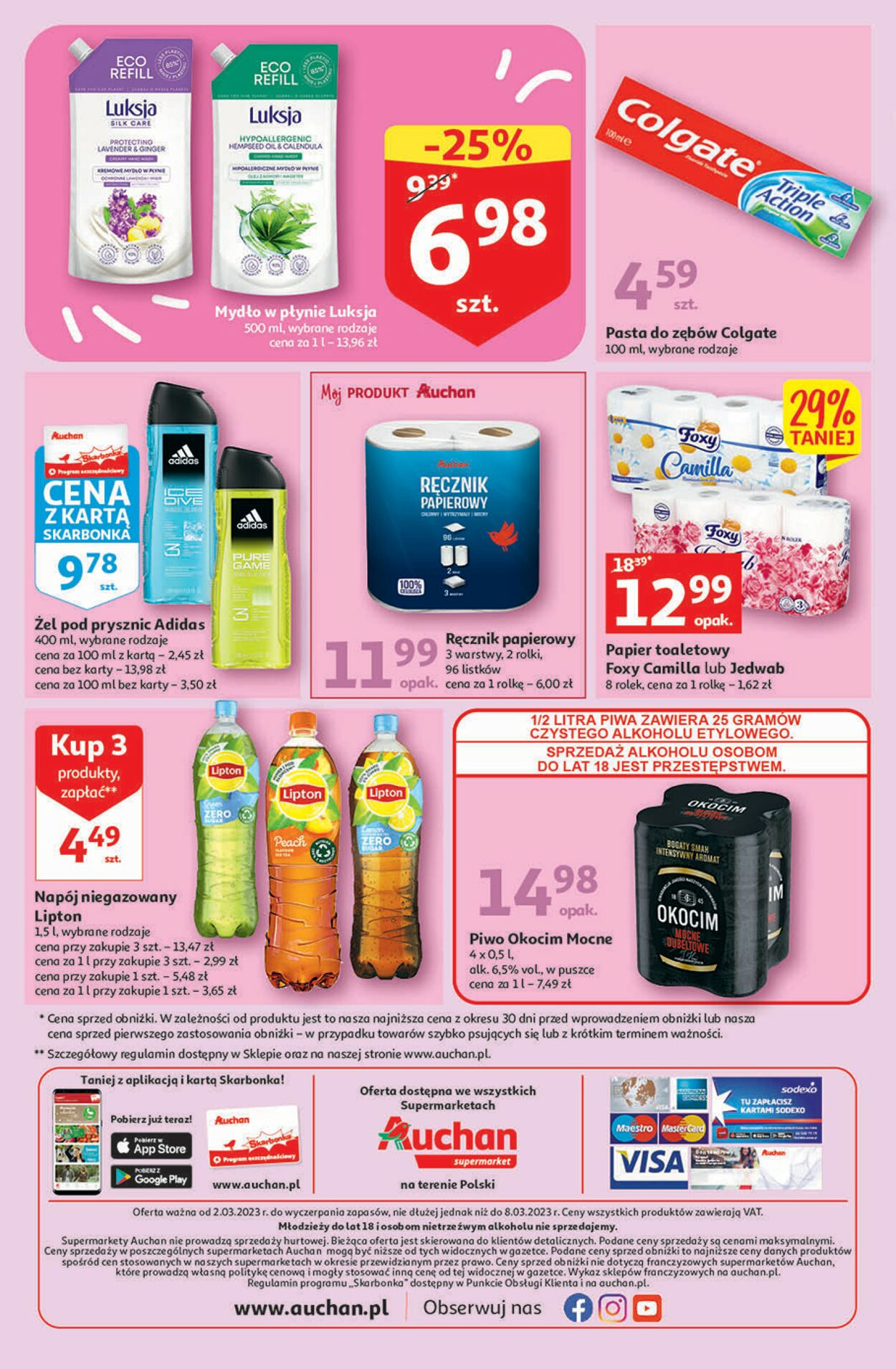 Gazetka promocyjna Auchan - 02.03-08.03.2023 (Strona 8)