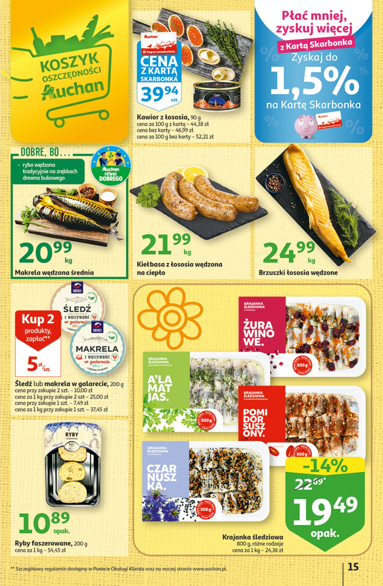 Gazetka promocyjna Auchan - 30.03-08.04.2023 (Strona 15)