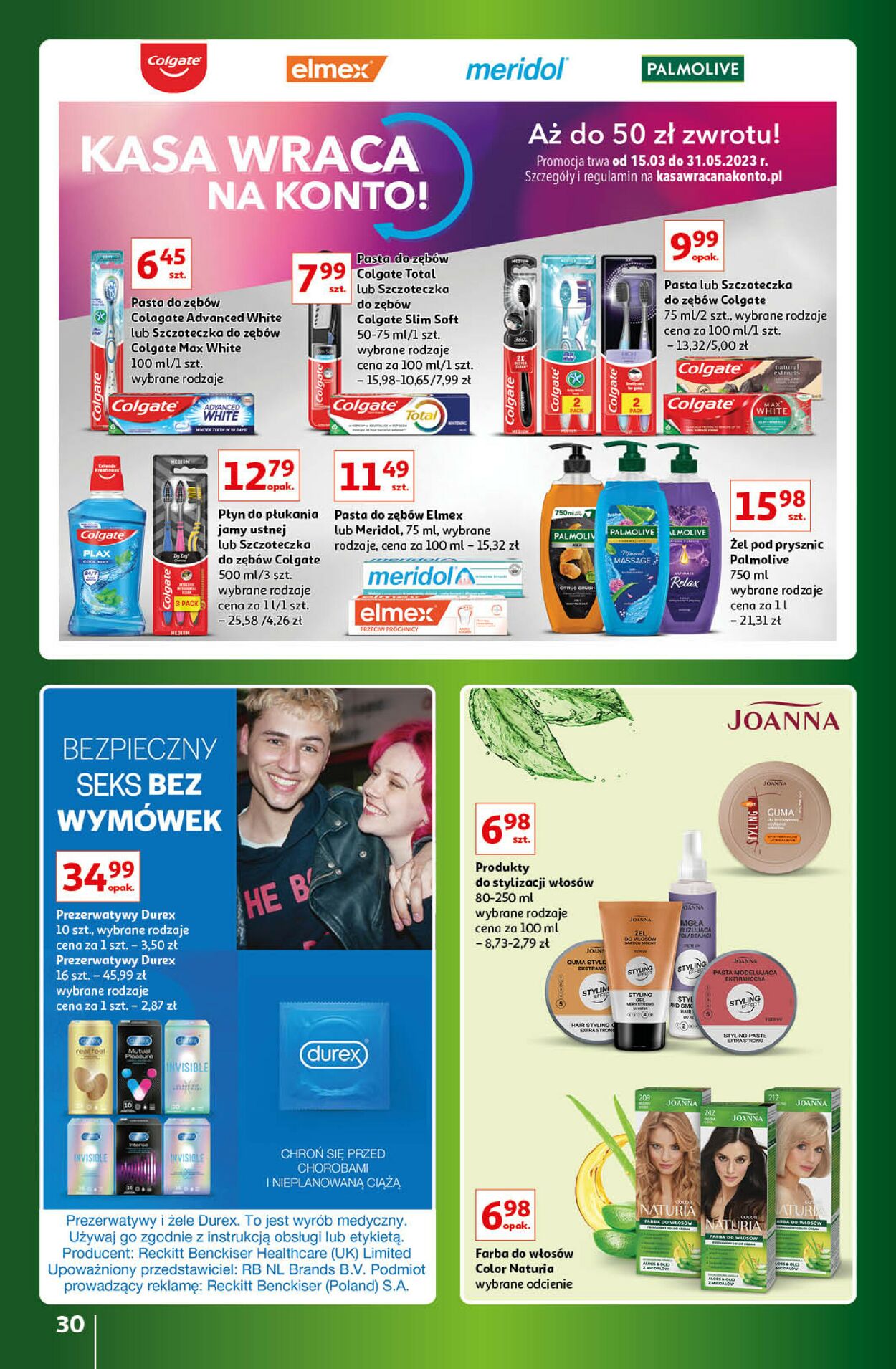 Gazetka promocyjna Auchan - 30.03-08.04.2023 (Strona 30)