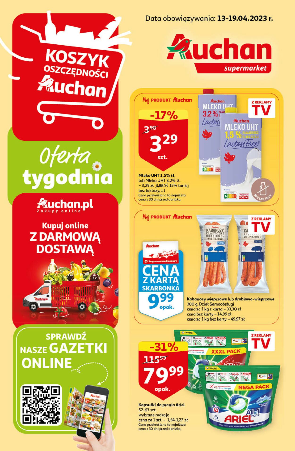 Gazetka promocyjna Auchan - 13.04-19.04.2023