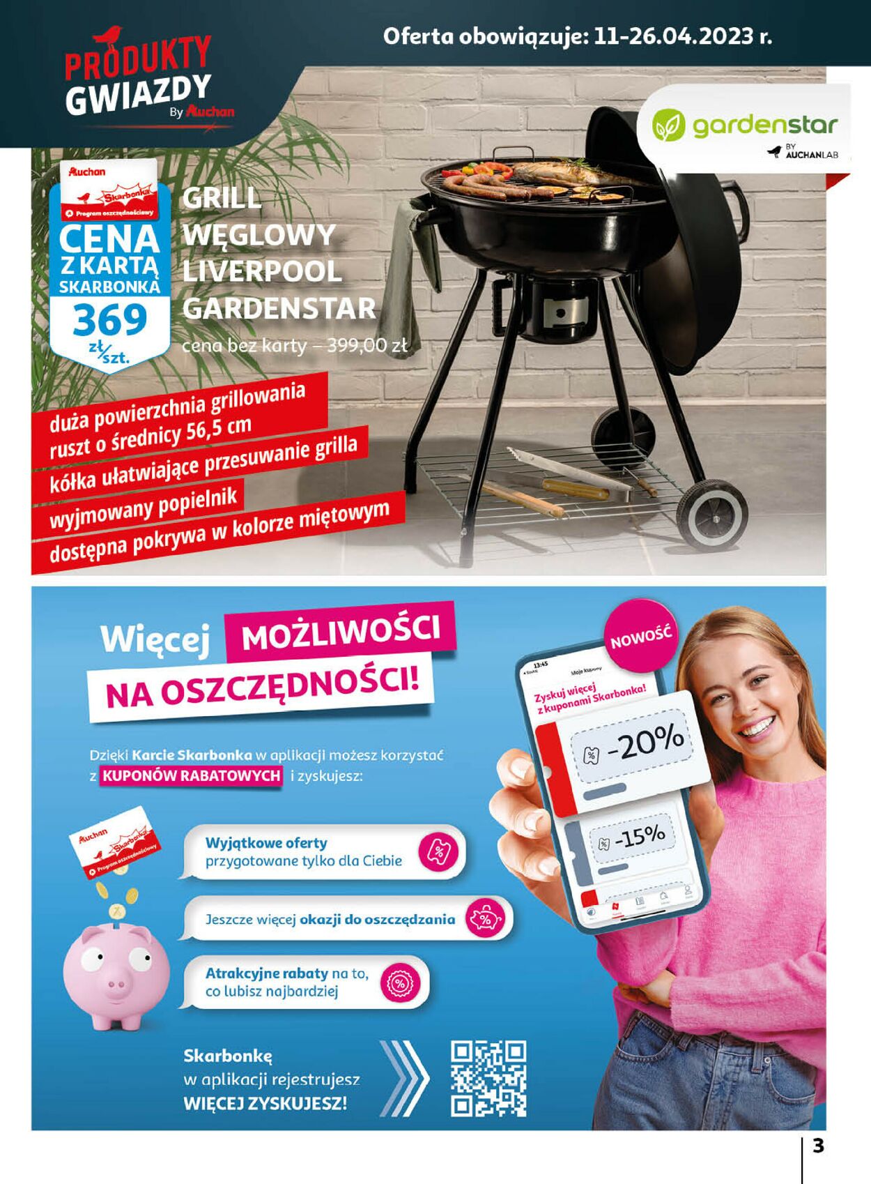 Gazetka promocyjna Auchan - 20.04-26.04.2023 (Strona 3)